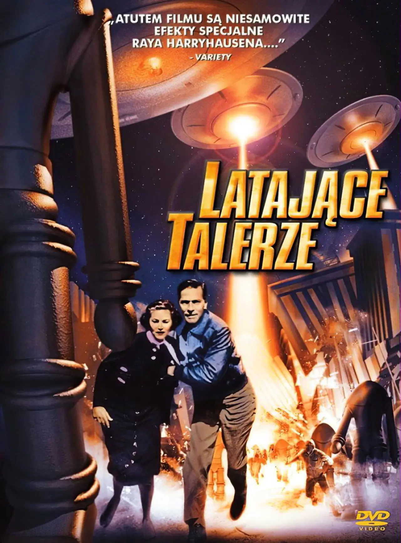 Plakat filmowy "Latające talerze"