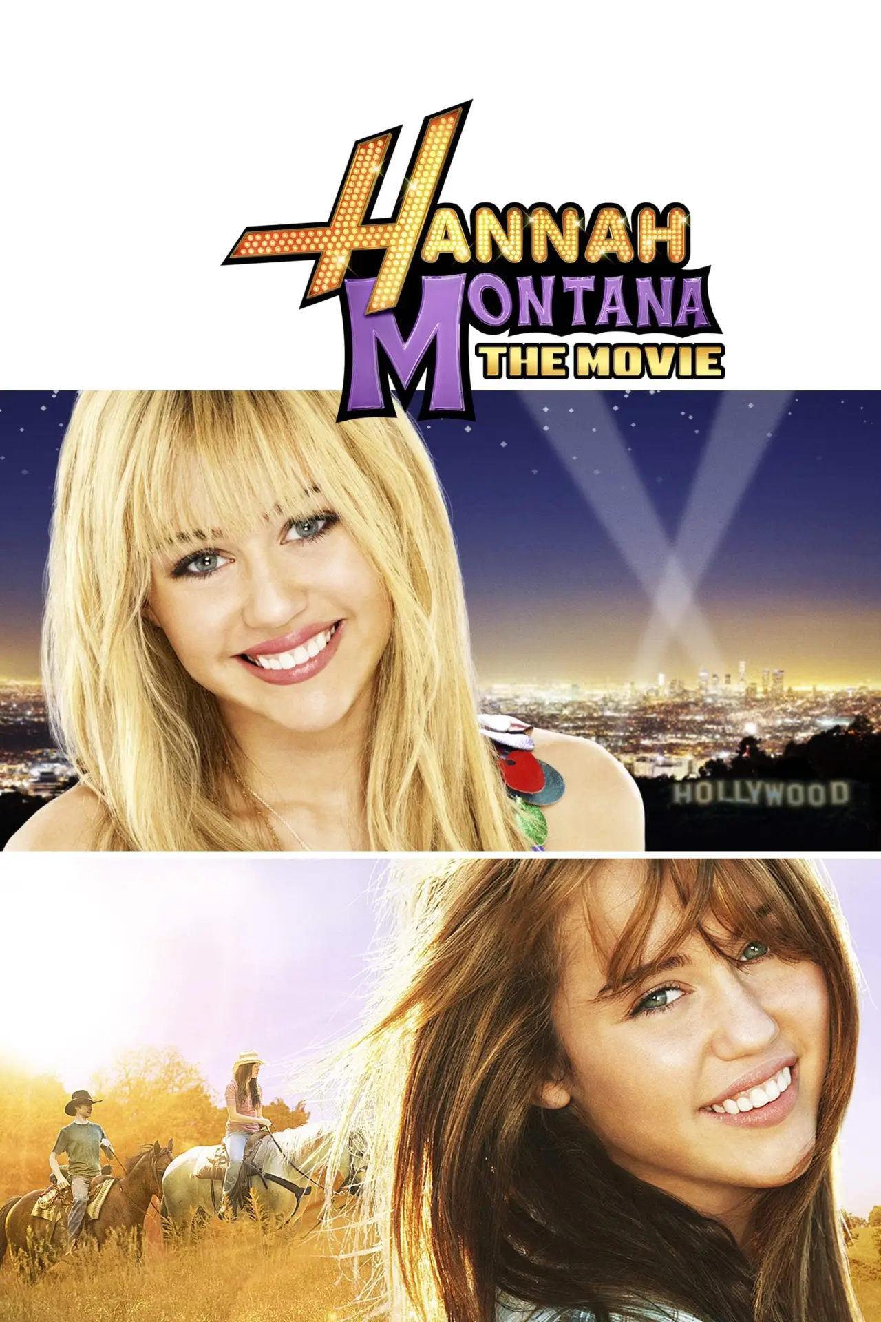 Plakat filmowy "Hannah Montana. Film"