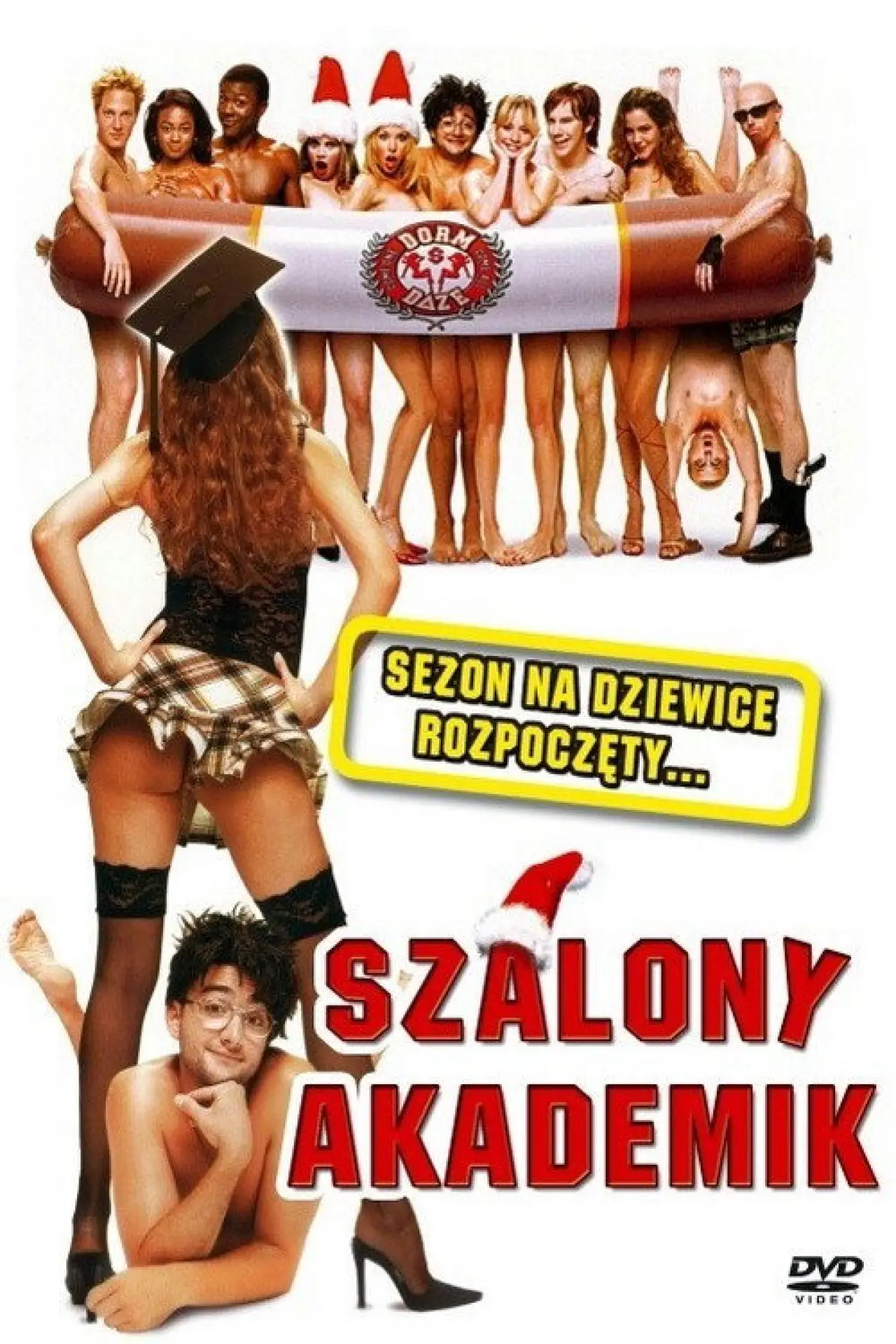 Plakat filmowy "Szalony akademik"