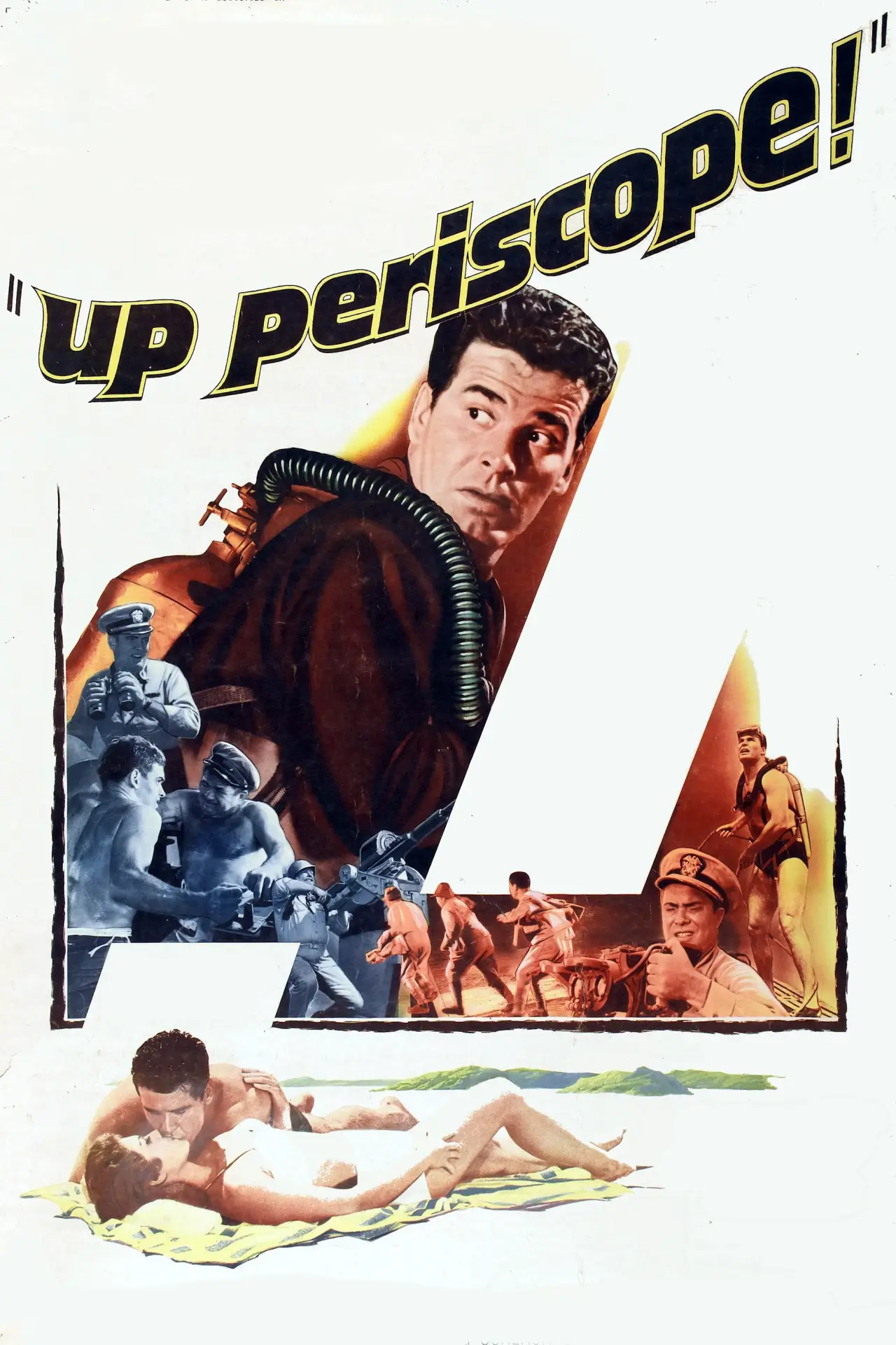Plakat filmowy "Up Periscope"