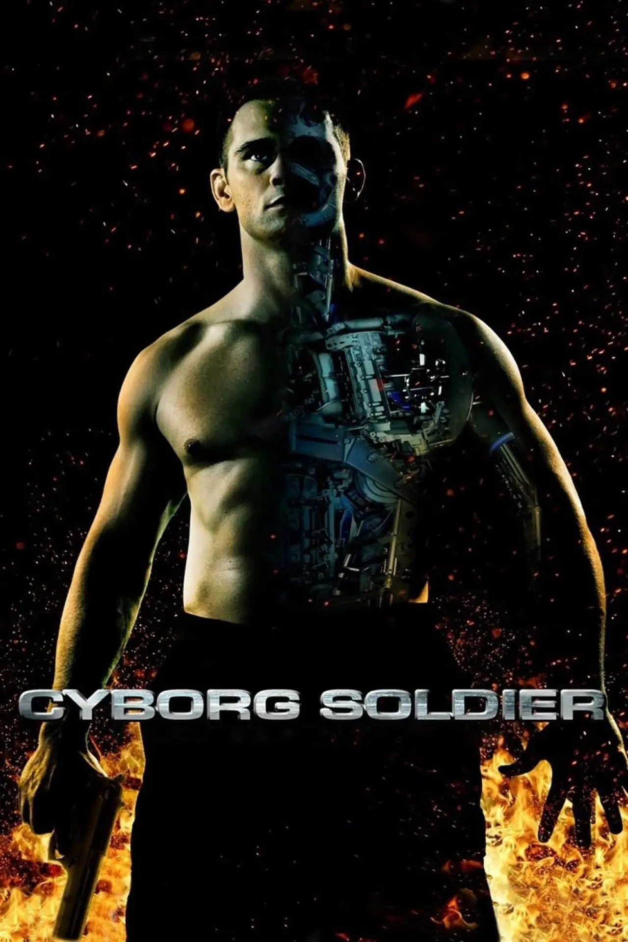 Plakat filmowy "Cyberżołnierz"