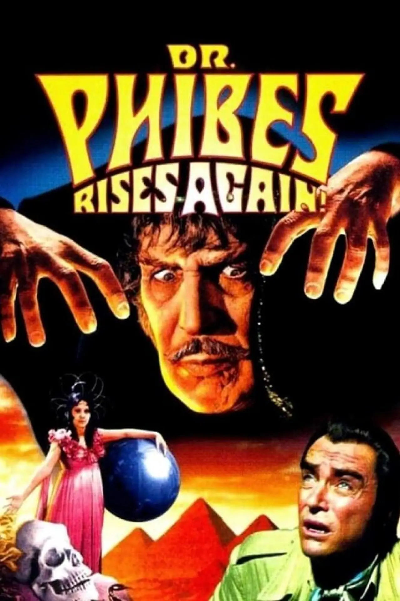 Plakat filmowy "Dr. Phibes powraca (1972)"