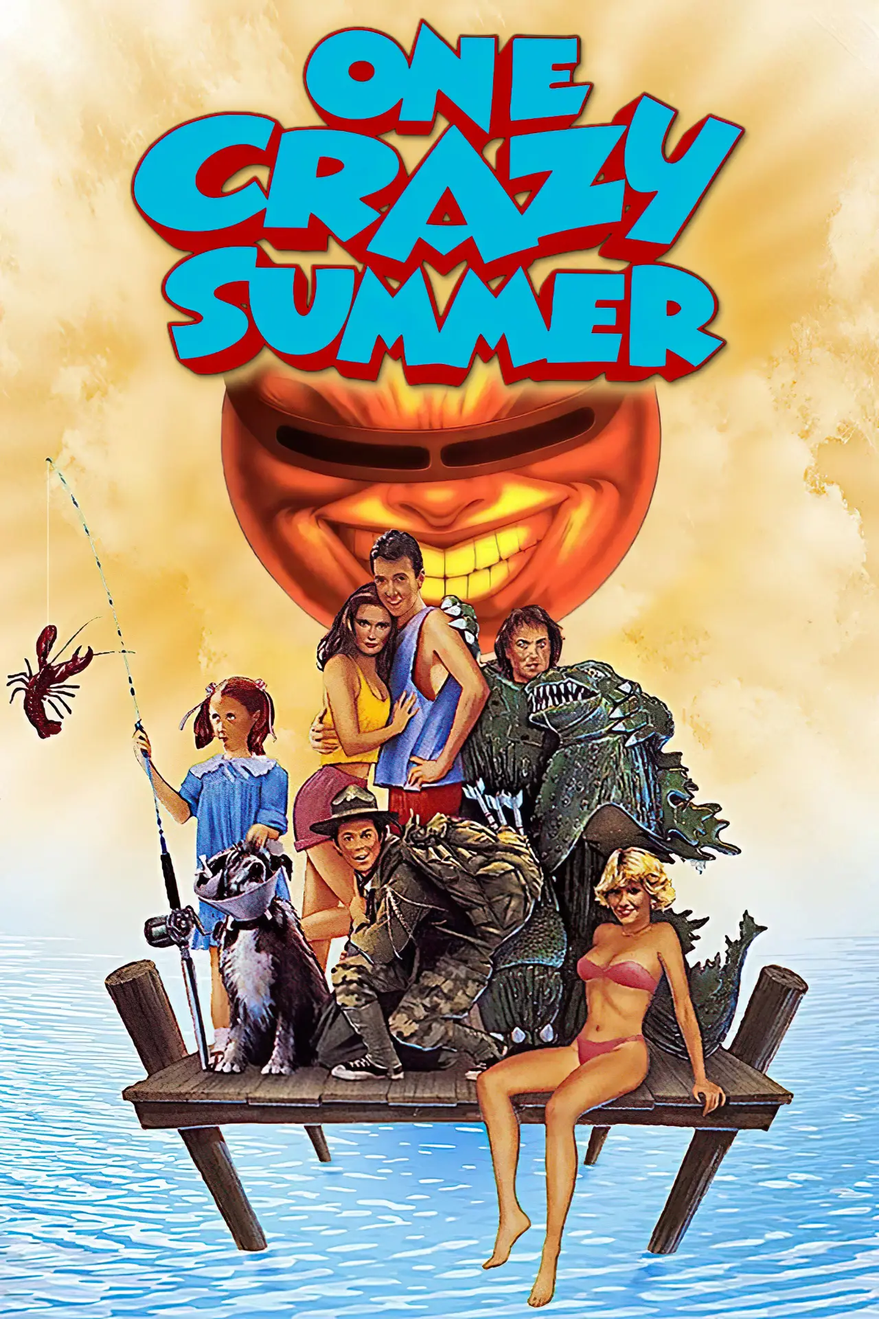 Plakat filmowy "Szalone lato"