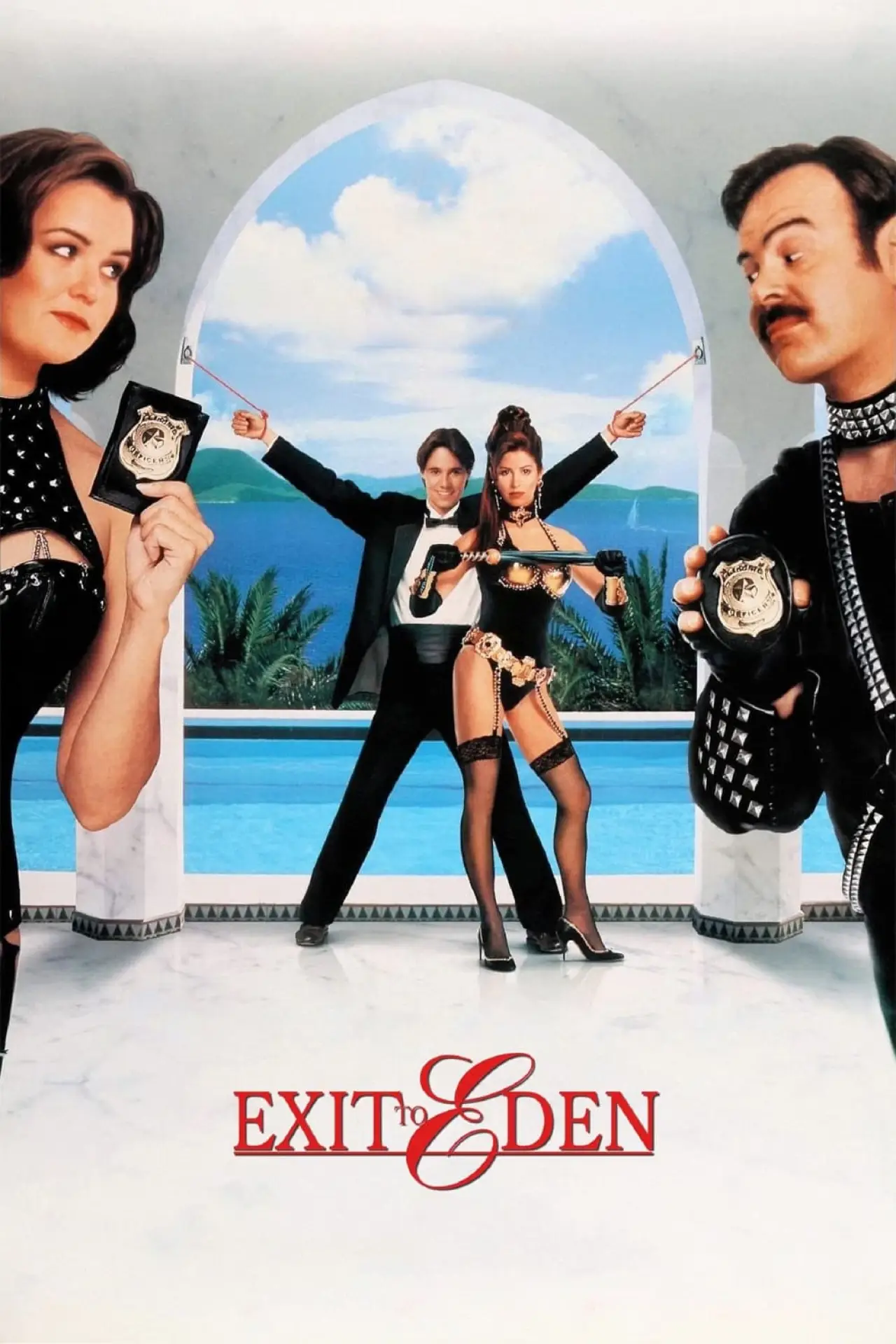 Plakat filmowy "Ucieczka do Edenu"