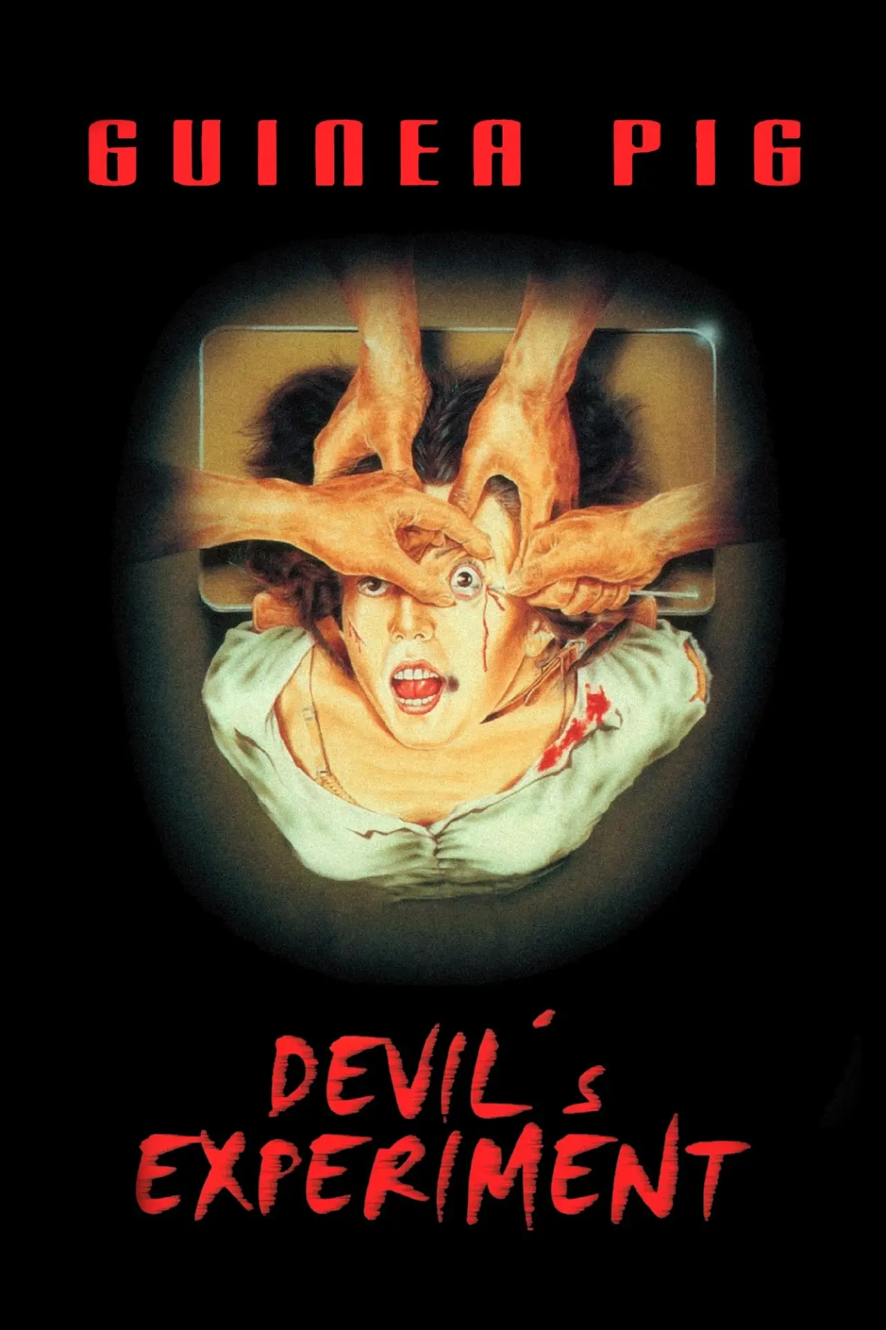 Plakat filmowy "Królik doświadczalny: Diabelski eksperyment"
