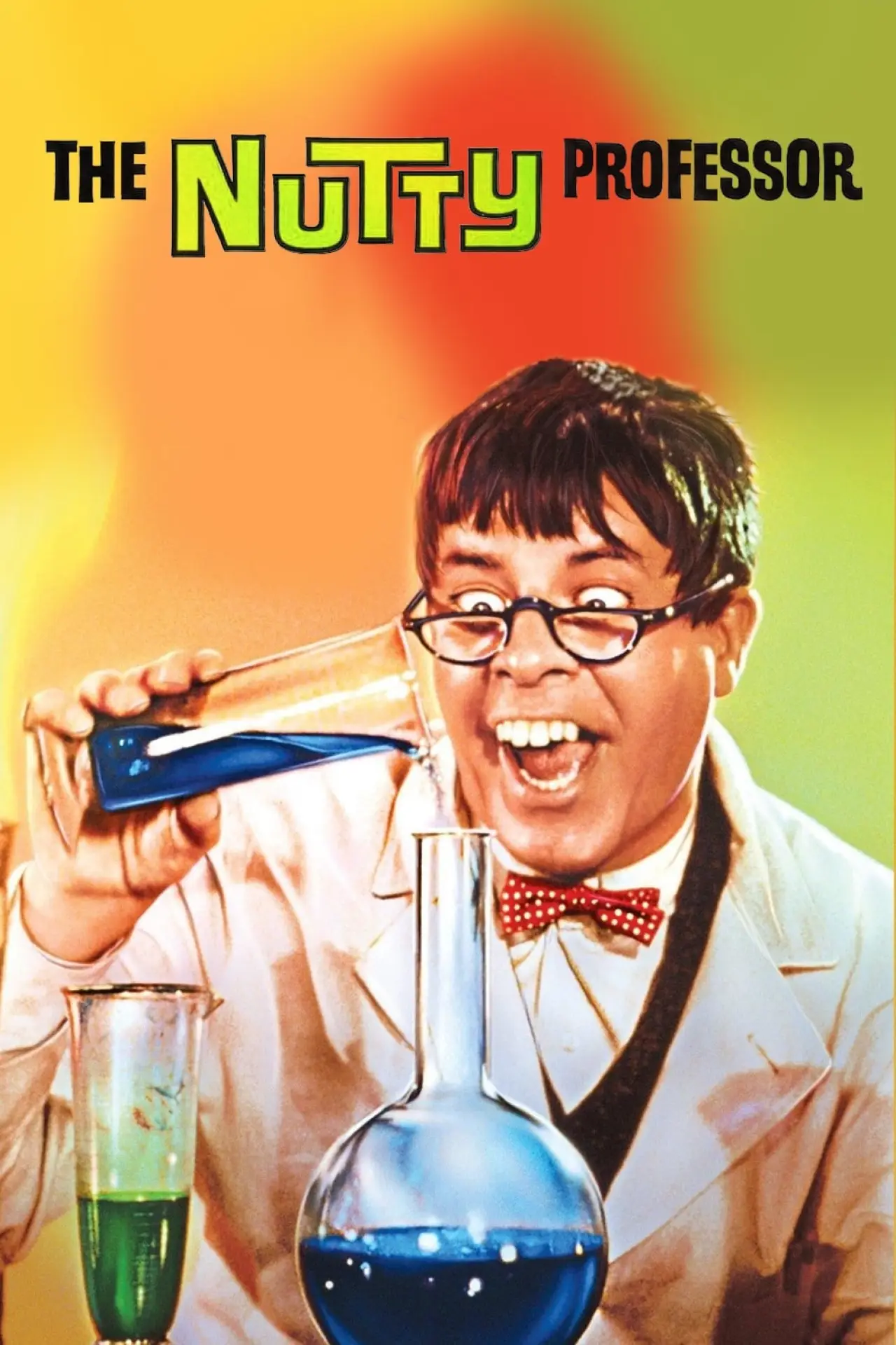Plakat filmowy "Zwariowany profesor"