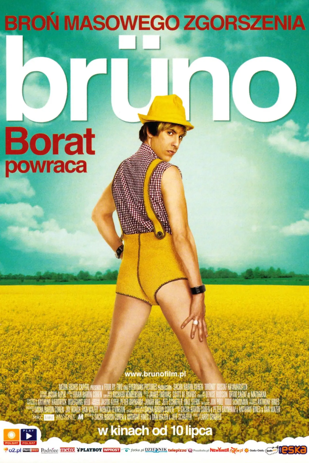 Plakat filmowy "Brüno"