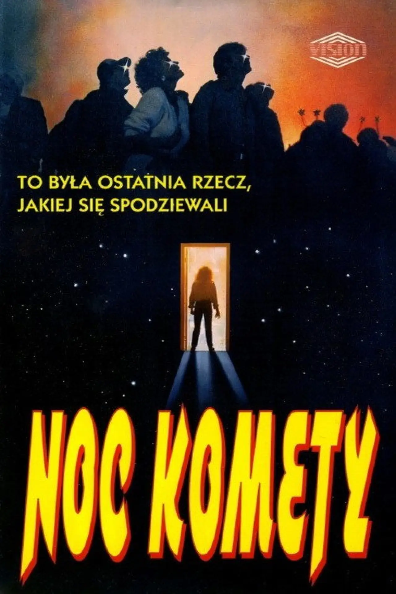Plakat filmowy "Noc komety"