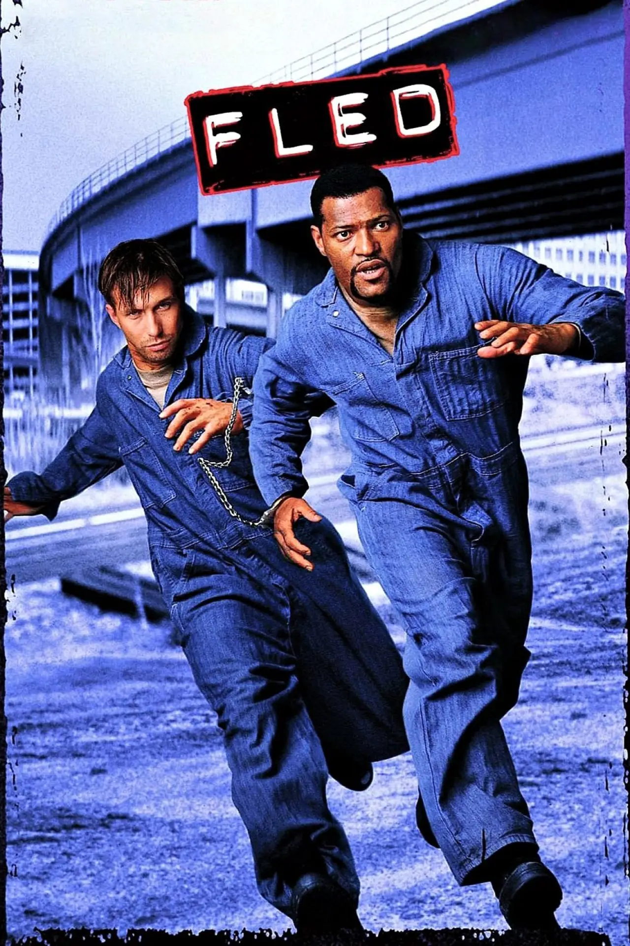 Plakat filmowy "Ścigani"