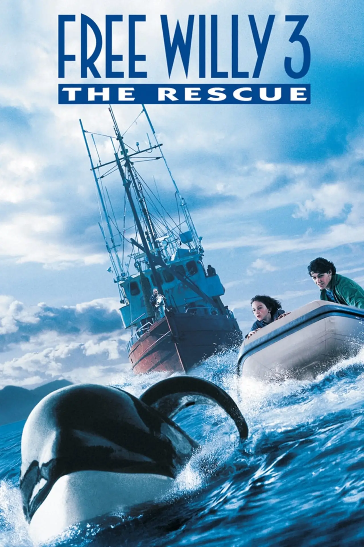 Plakat filmowy "Uwolnić orkę 3"