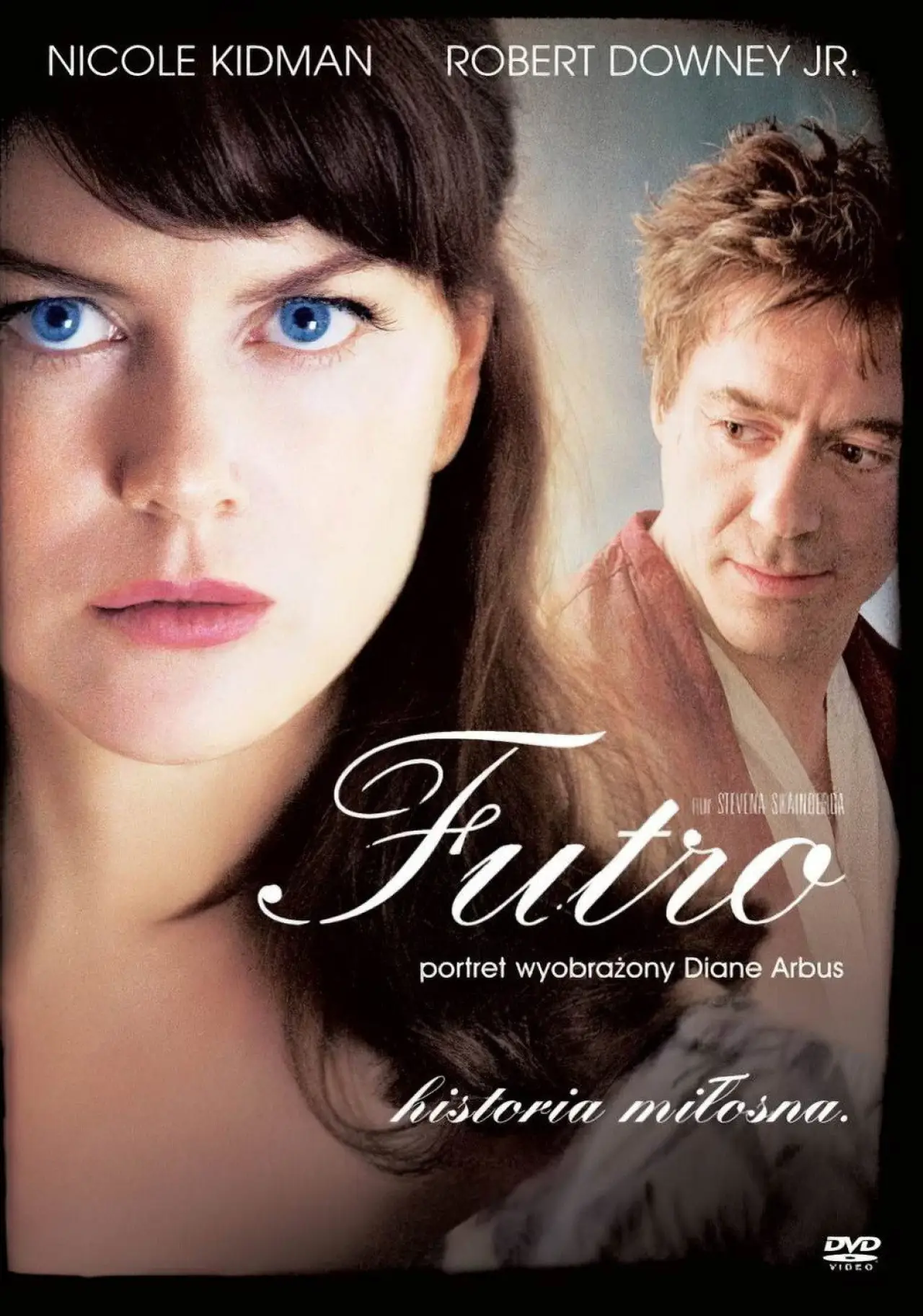 Plakat filmowy "Futro: portret wyobrażony Diane Arbus"
