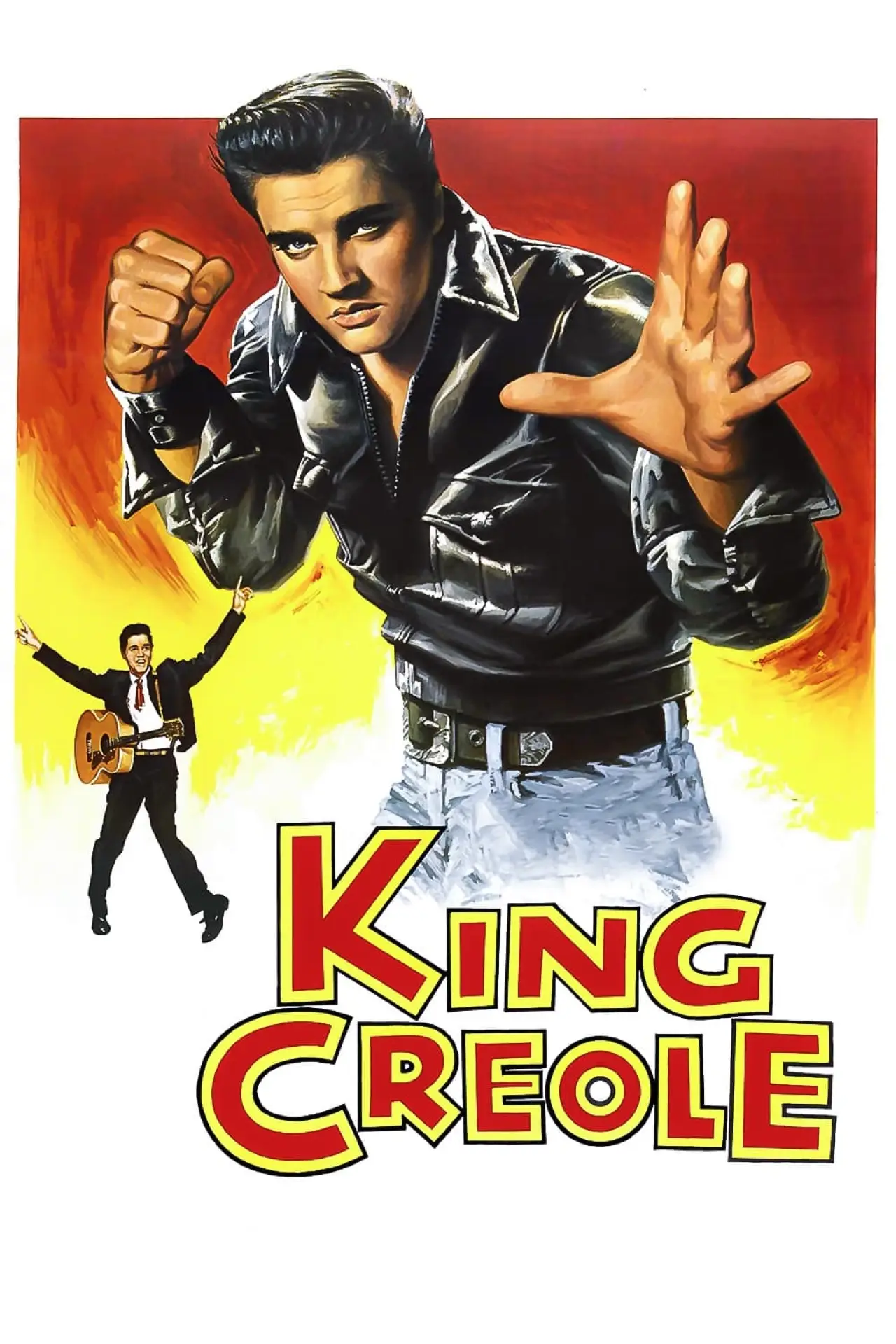 Plakat filmowy "Król Kreol"