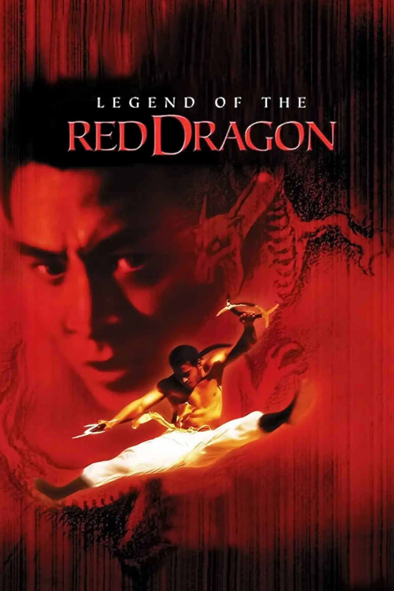 Plakat filmowy "Legenda Czerwonego Smoka"