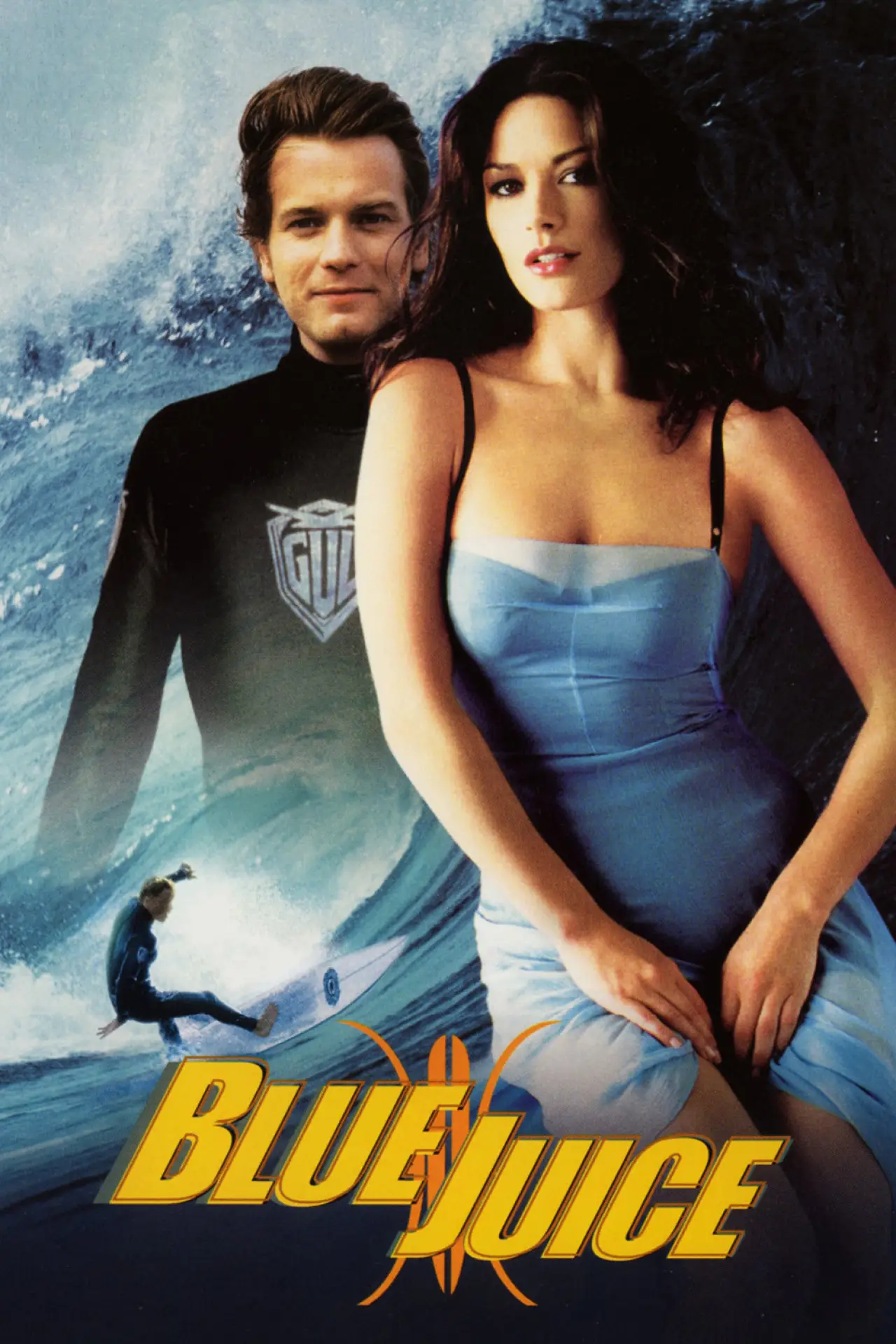 Plakat filmowy "Lazurowy dynamit"