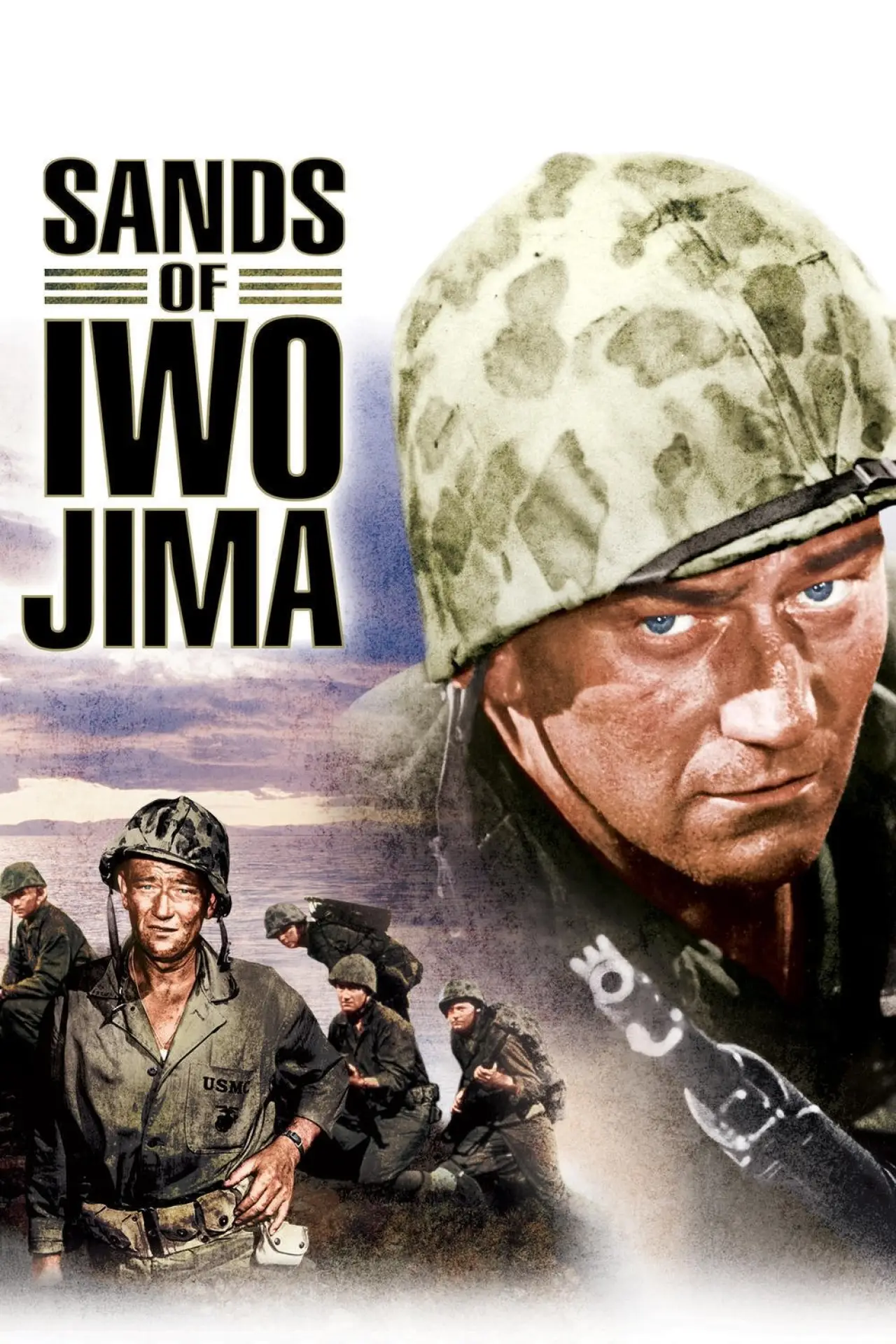 Plakat filmowy "Piaski Iwo Jimy"