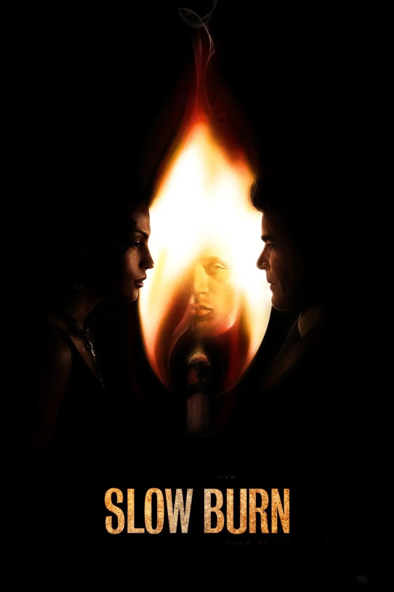 Plakat filmowy "Slow Burn"