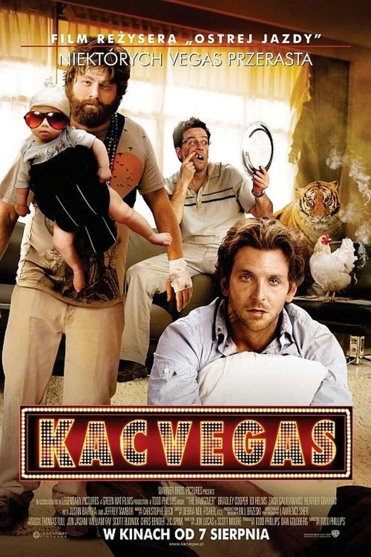 Plakat filmowy "Kac Vegas"