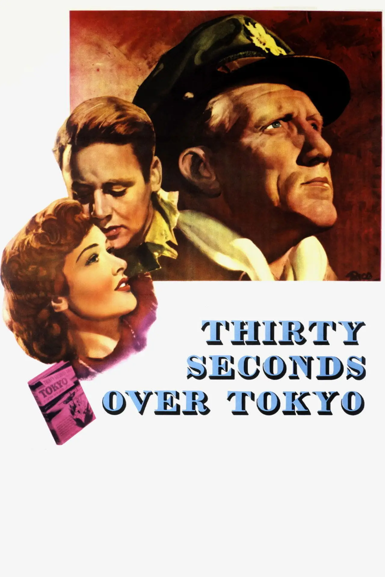 Plakat filmowy "30 sekund nad Tokio"