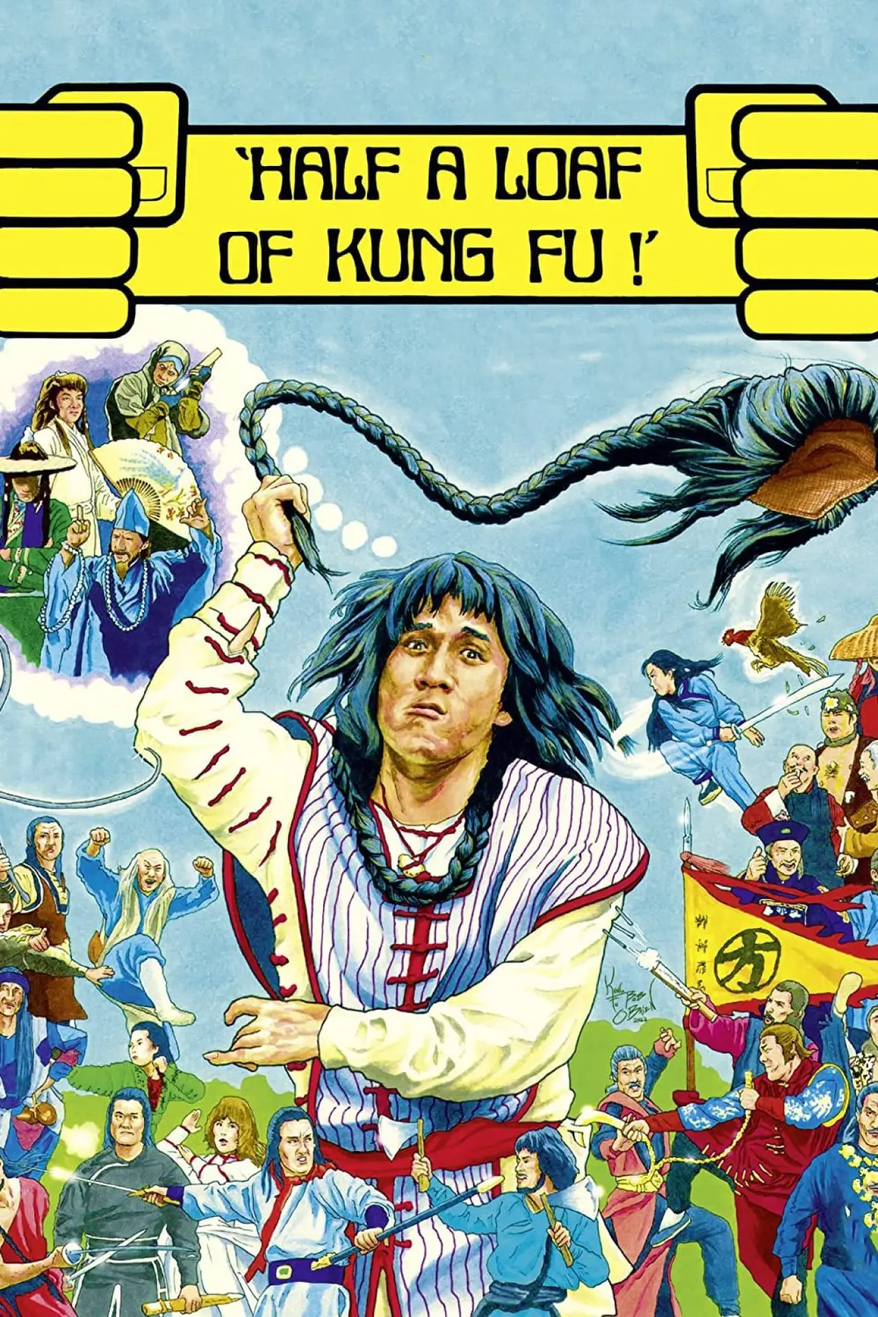 Plakat filmowy "Mistrz Jang"