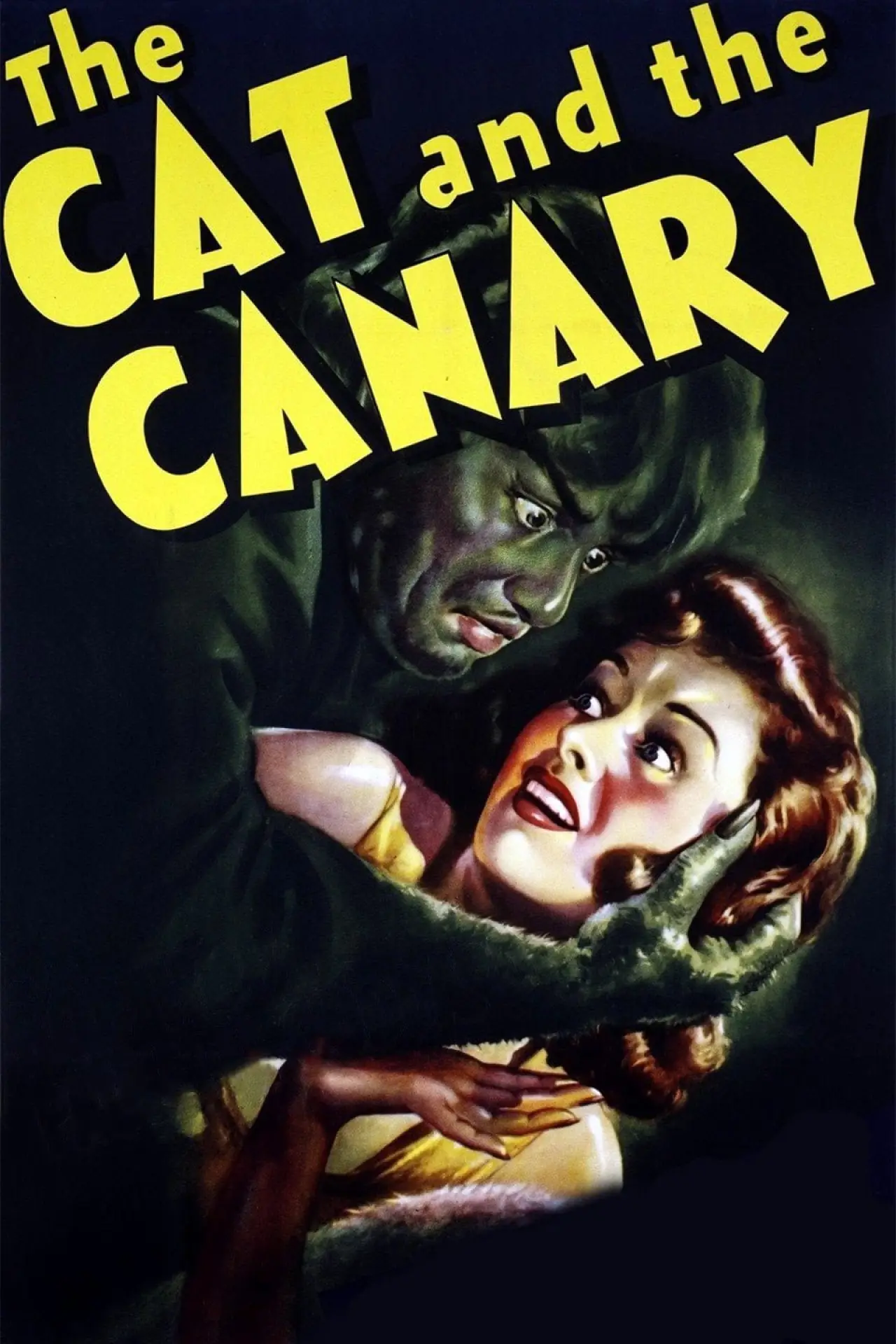 Plakat filmowy "The Cat and the Canary"