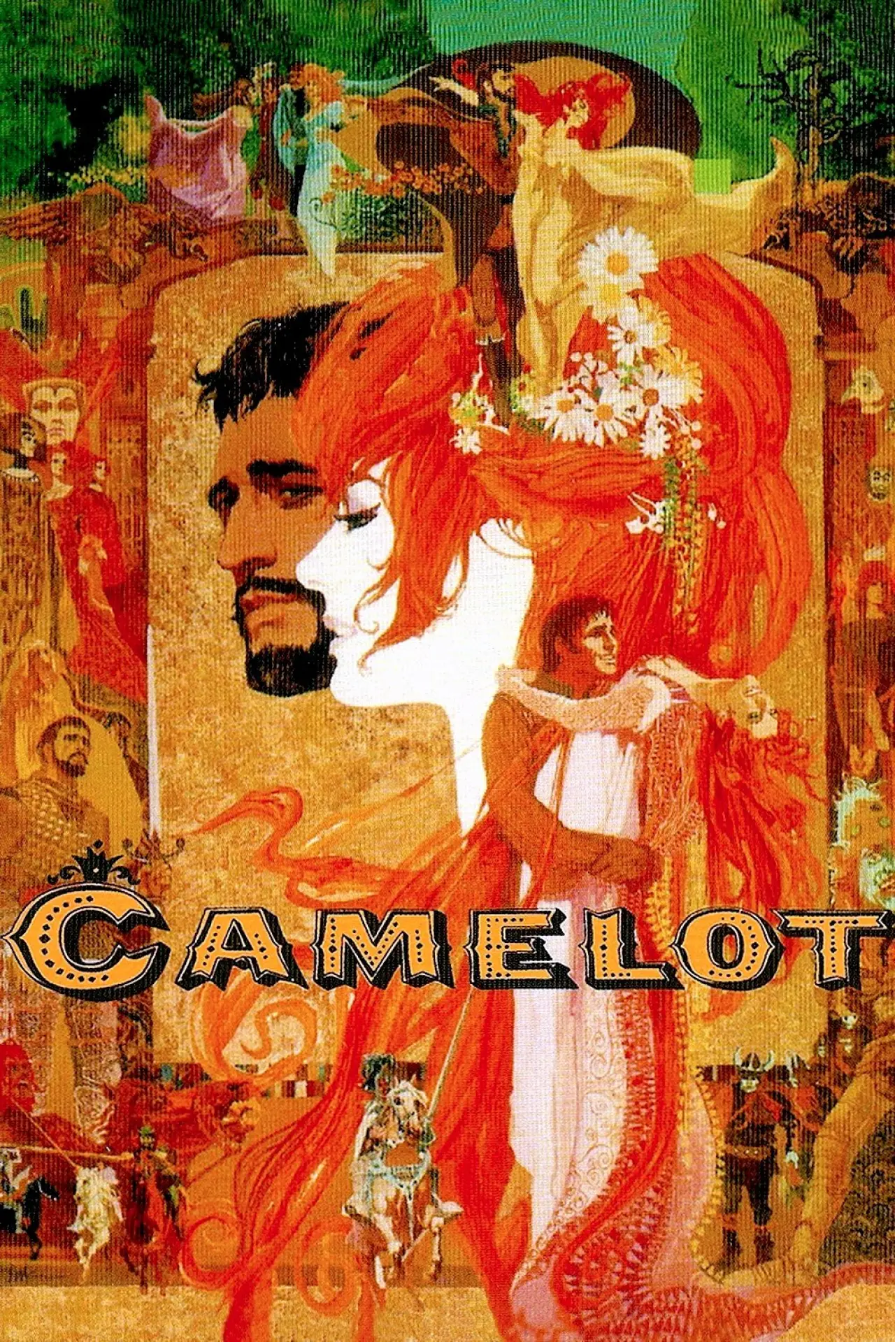 Plakat filmowy "Camelot"