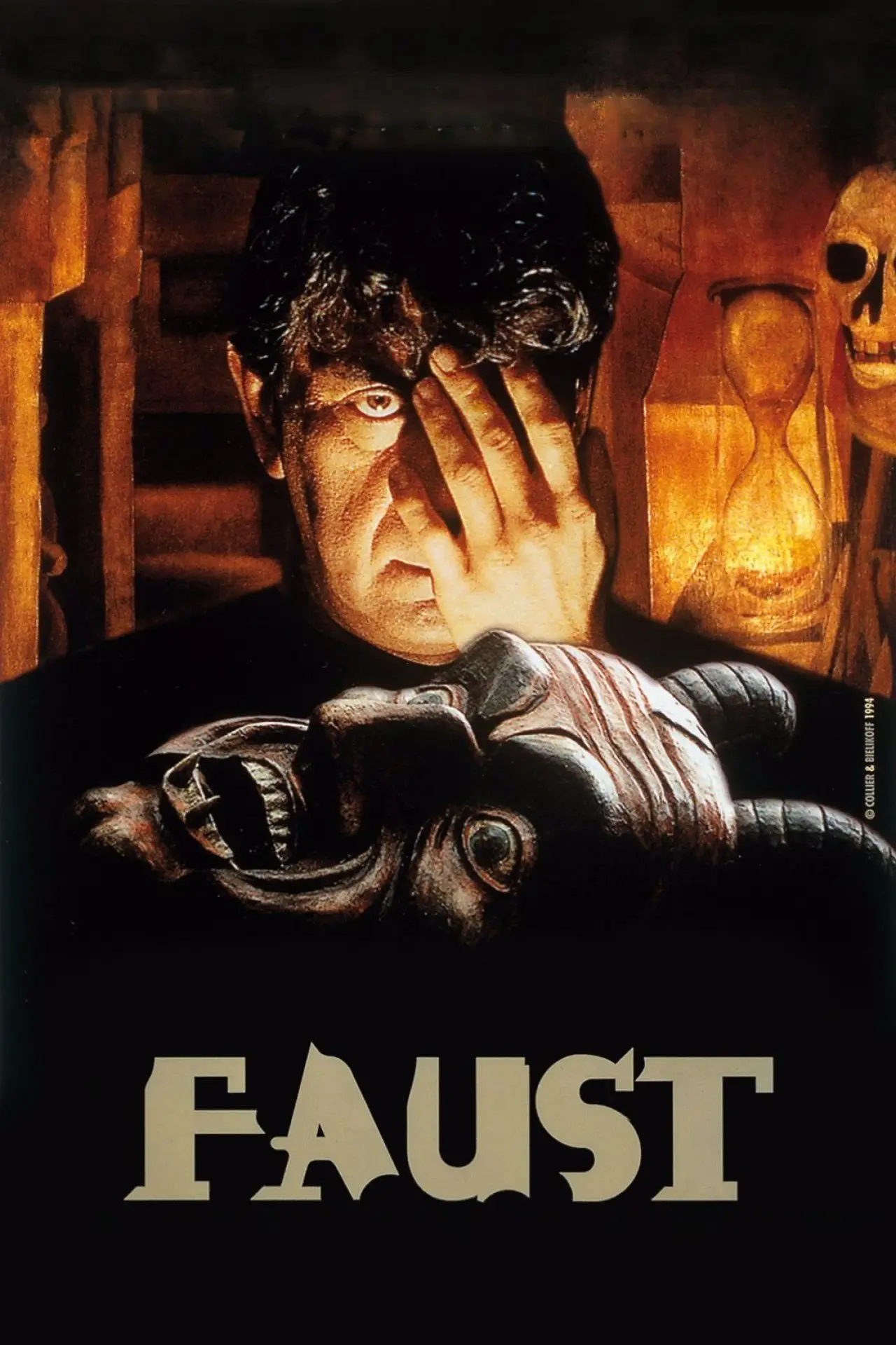 Plakat filmowy "Lekce Faust"