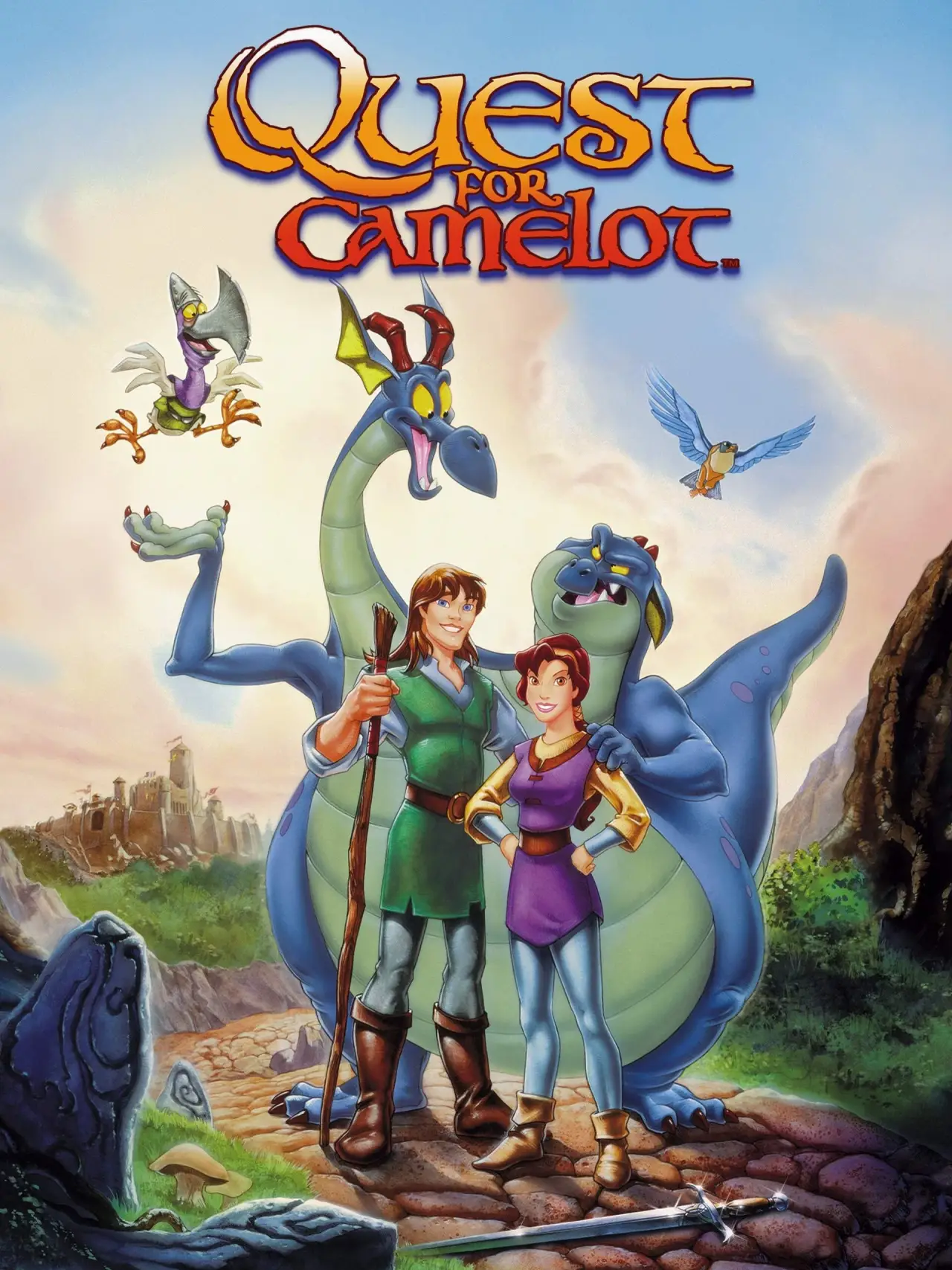 Plakat filmowy "Magiczny Miecz: Legenda Camelotu"