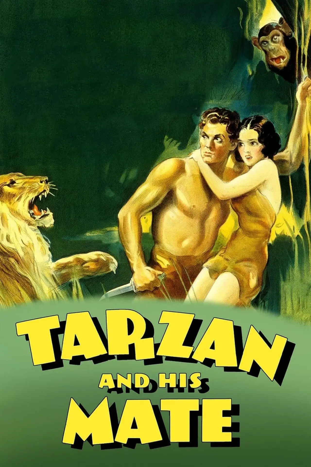 Plakat filmowy "Miłość Tarzana"