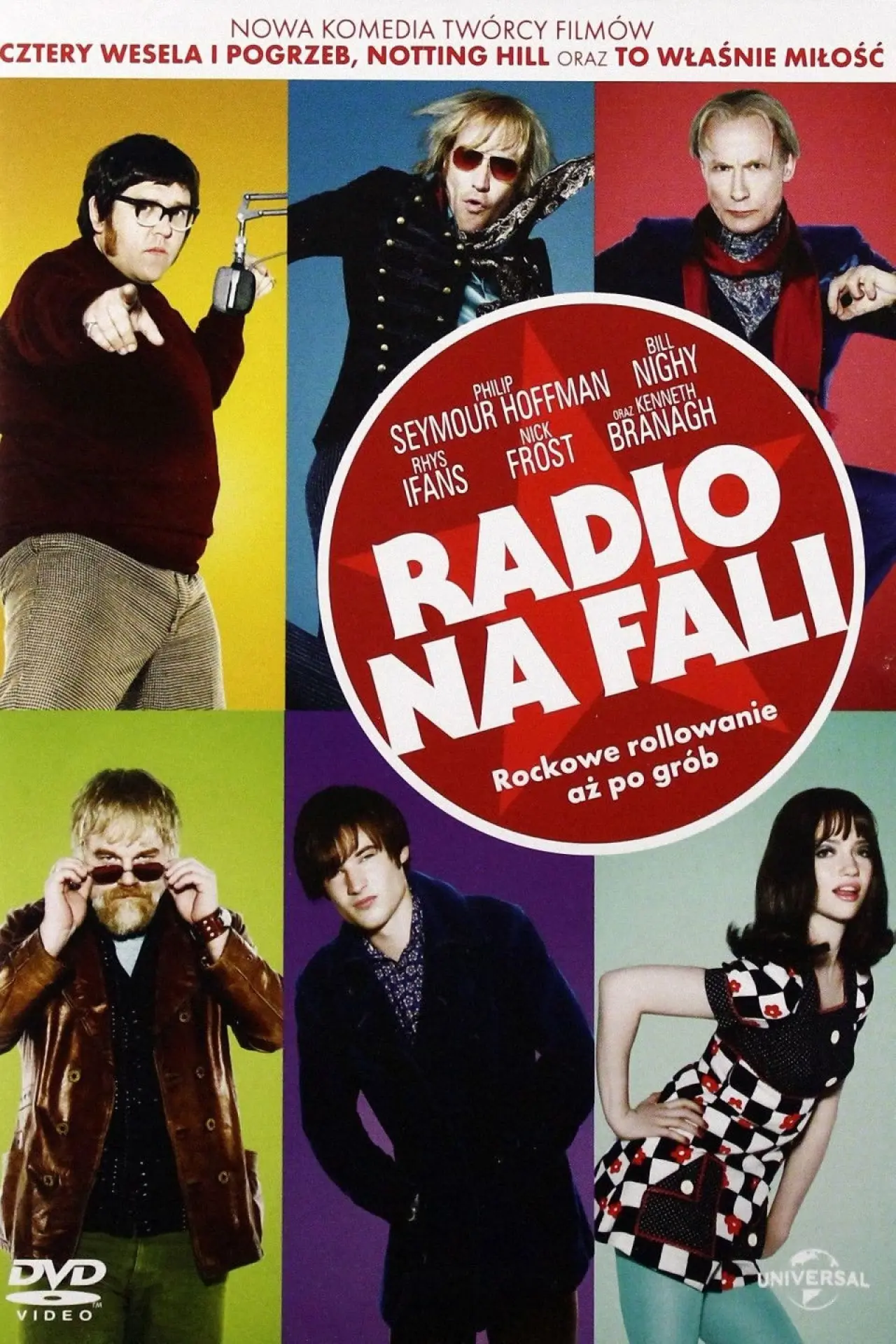 Plakat filmowy "Radio na fali"