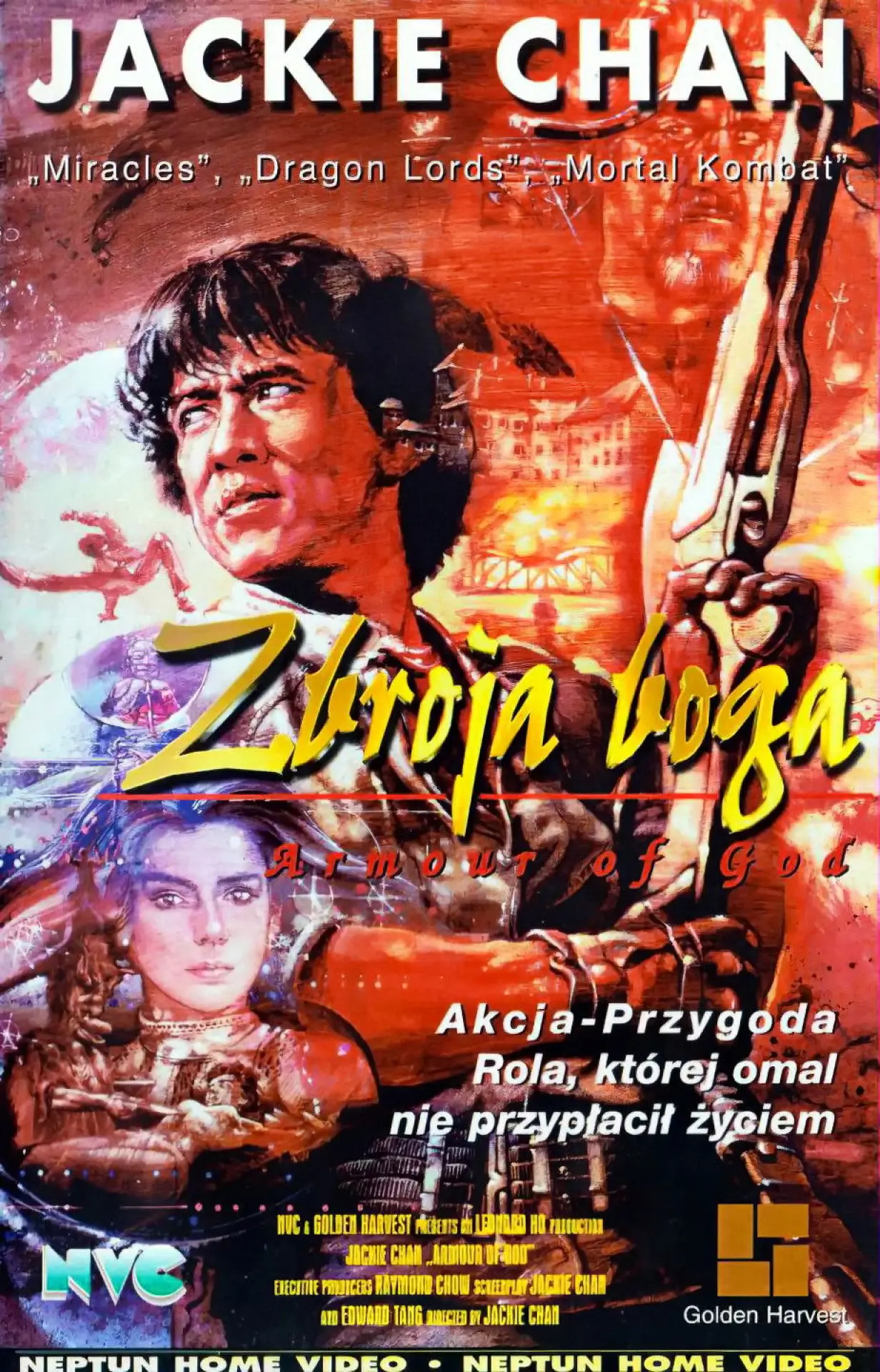 Plakat filmowy "Zbroja Boga"