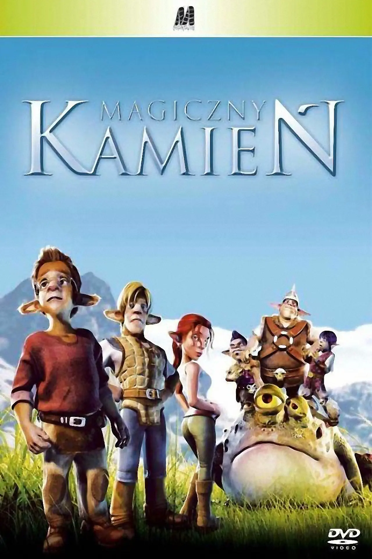 Plakat filmowy "Magiczny kamień"