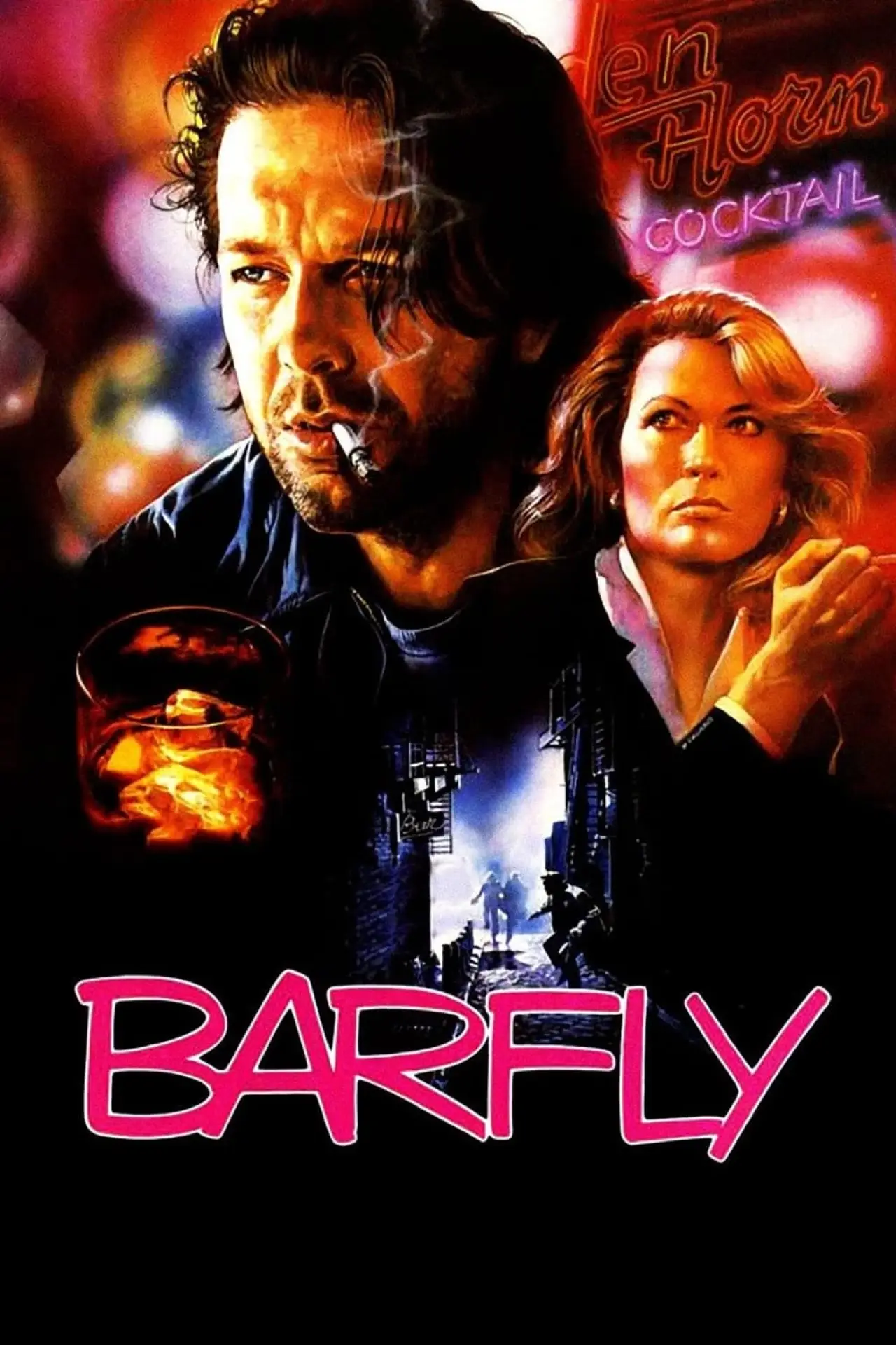 Plakat filmowy "Ćma barowa"