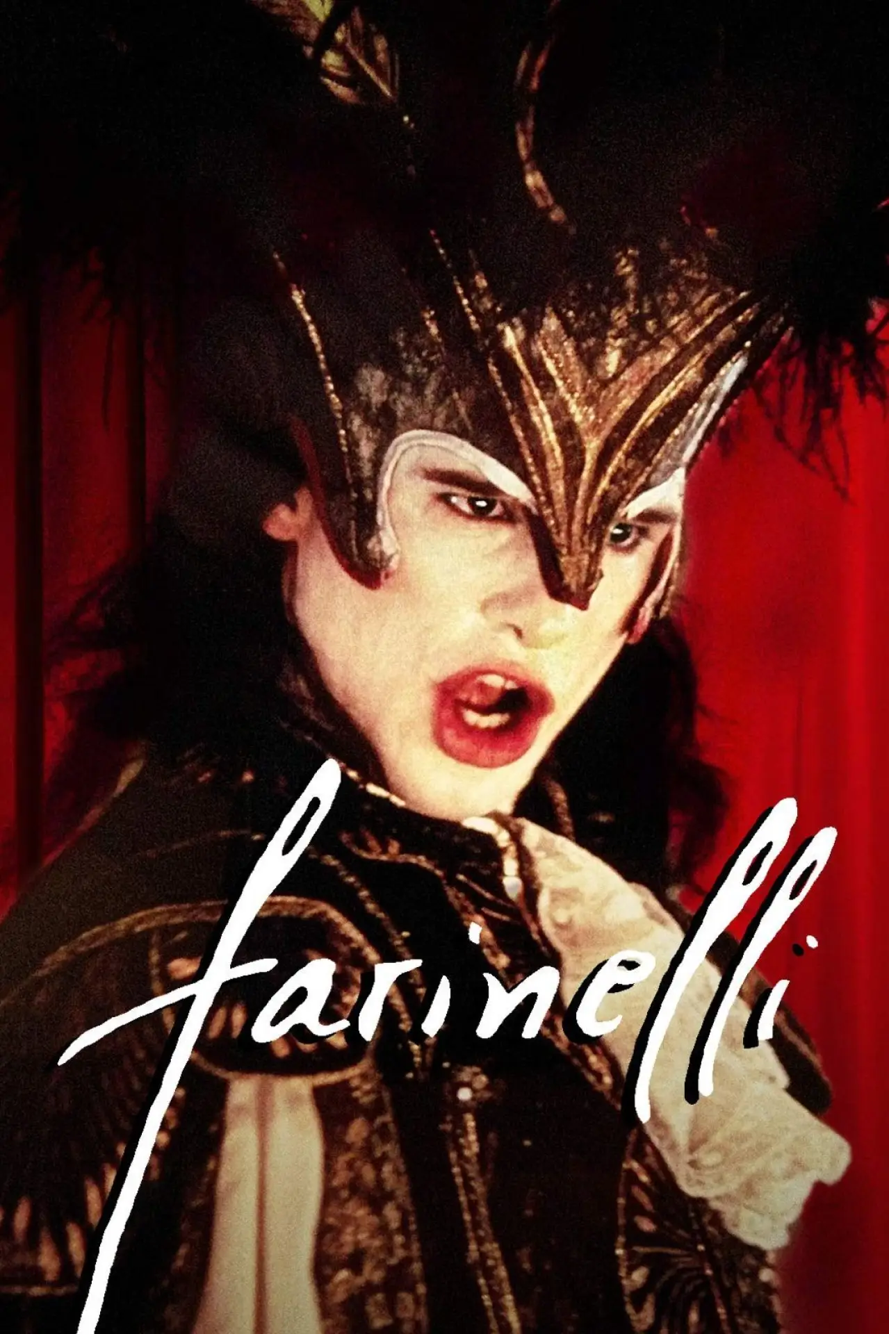 Plakat filmowy "Farinelli, ostatni kastrat"