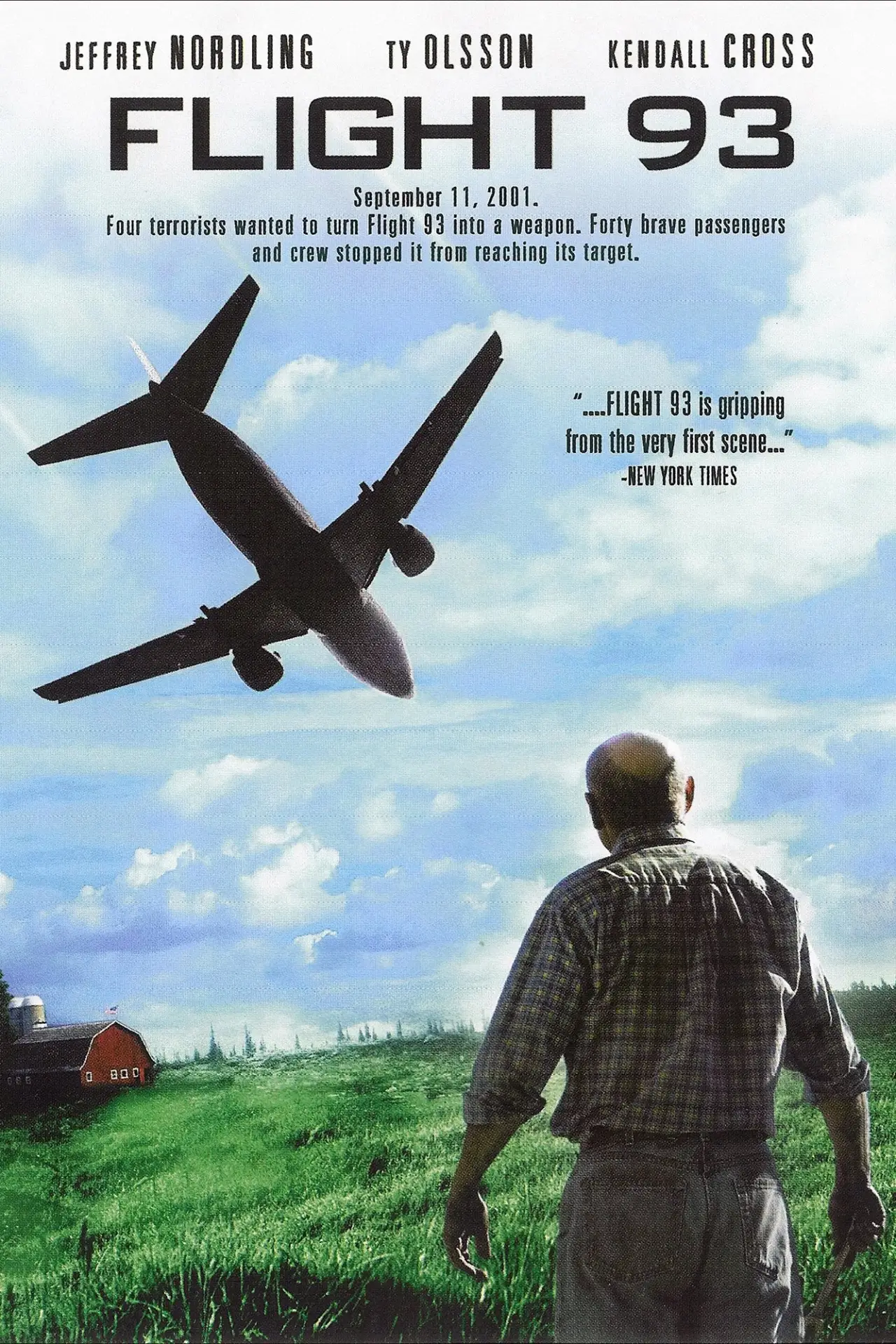 Plakat filmowy "Lot 93 z Newark"