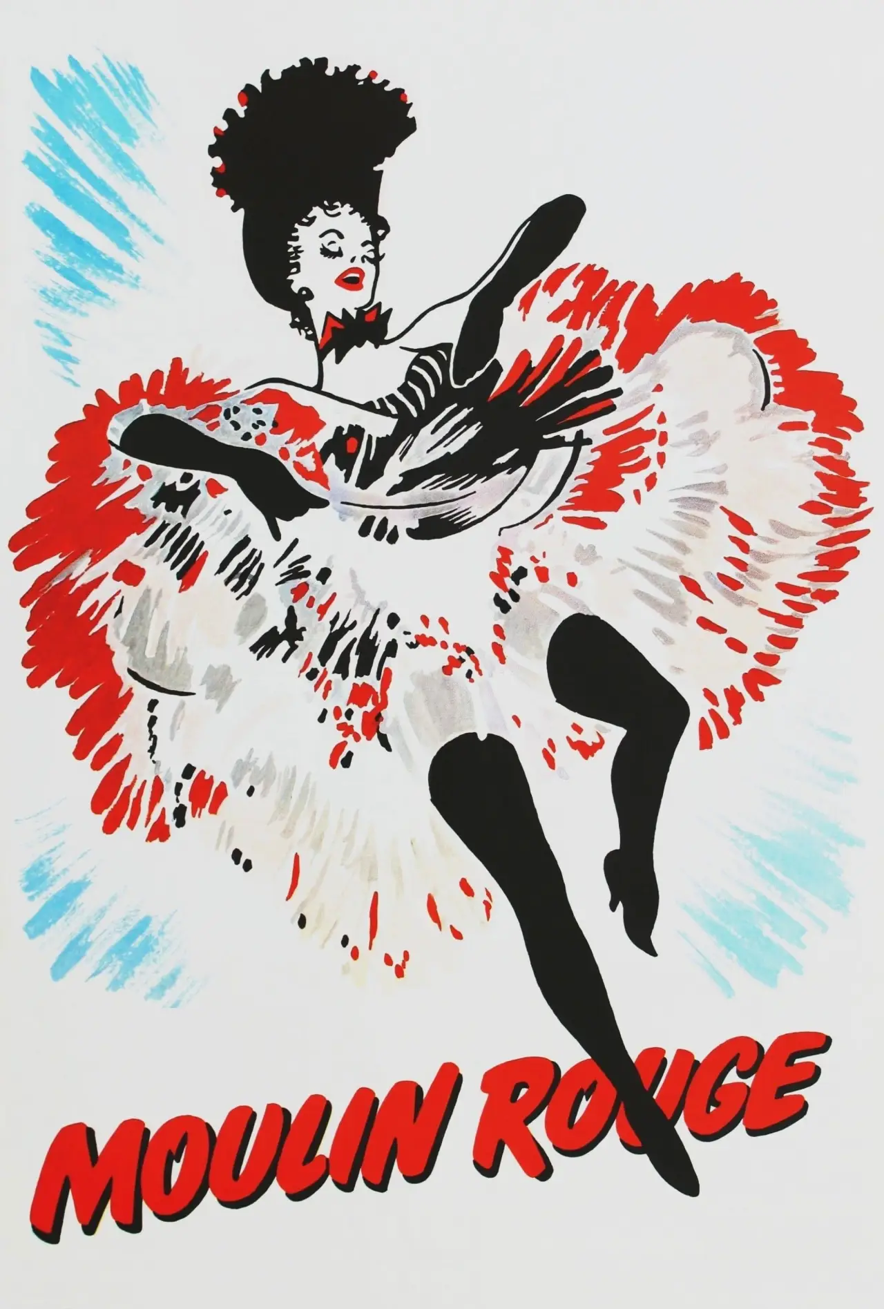 Plakat filmowy "Moulin Rouge"