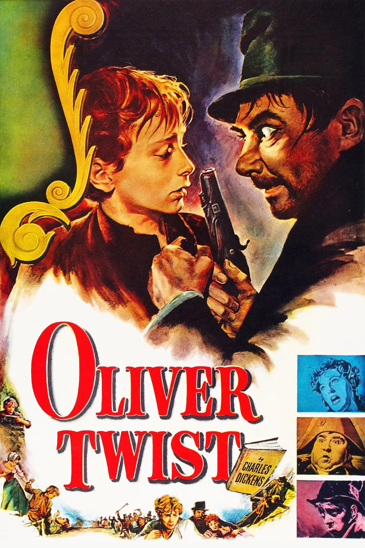 Plakat filmowy "Oliver Twist"