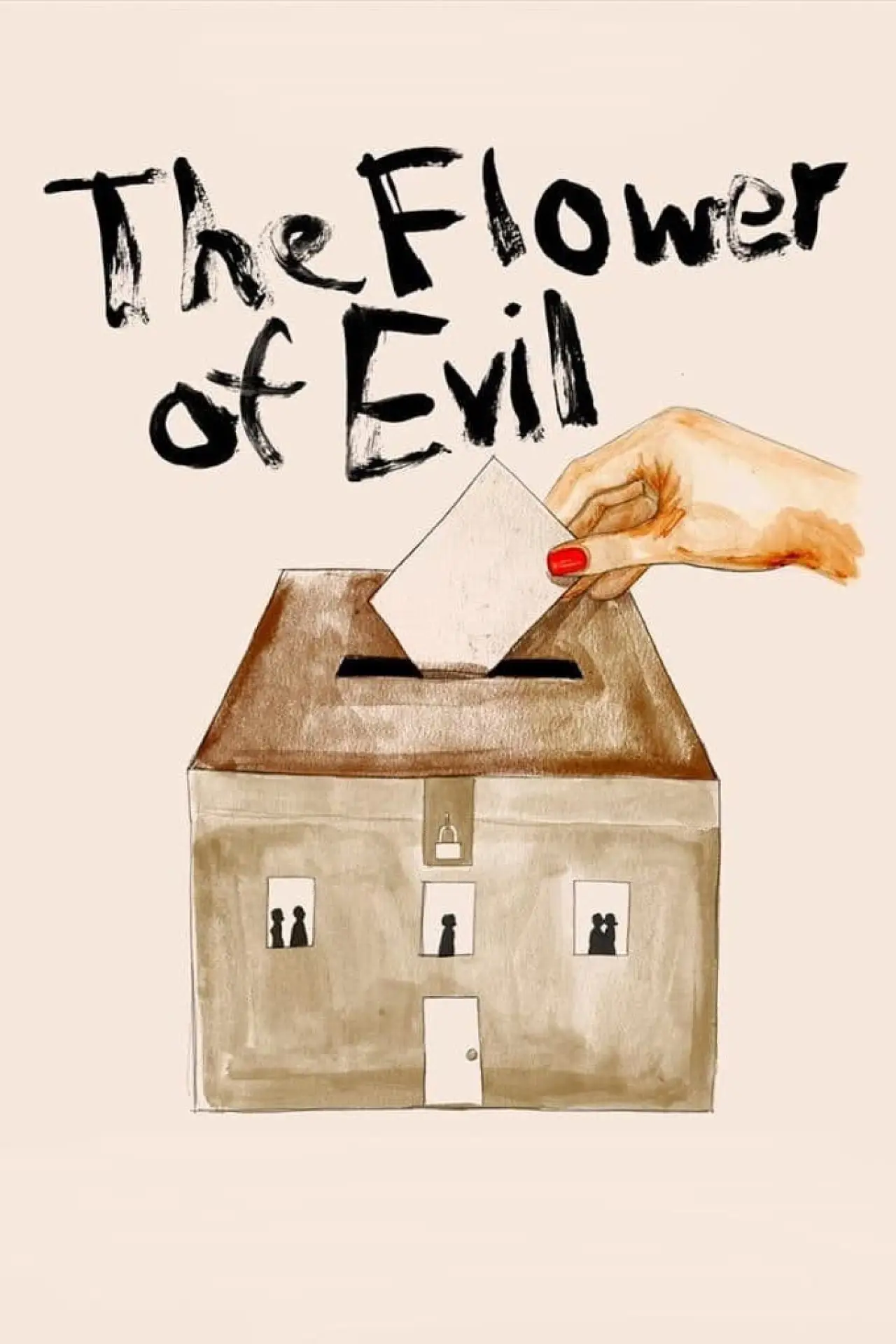 Plakat filmowy "La Fleur du mal"