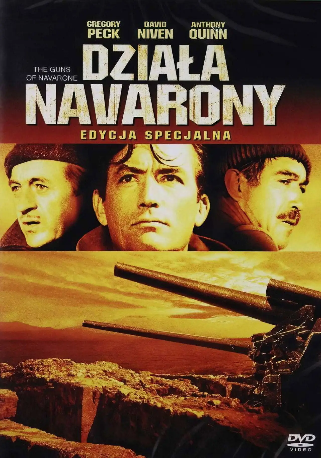 Plakat filmowy "Działa Navarony"