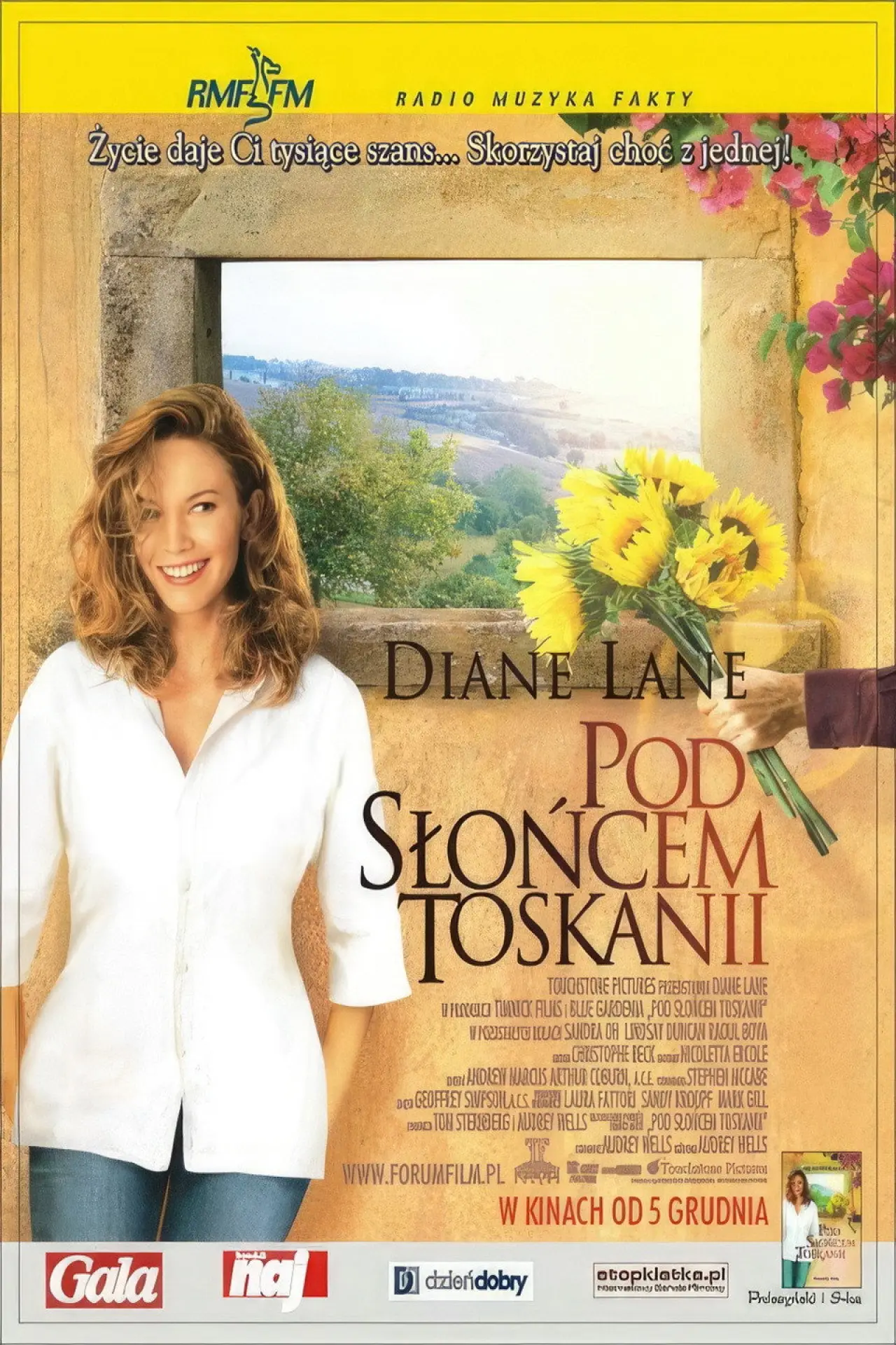 Plakat filmowy "Pod słońcem Toskanii"