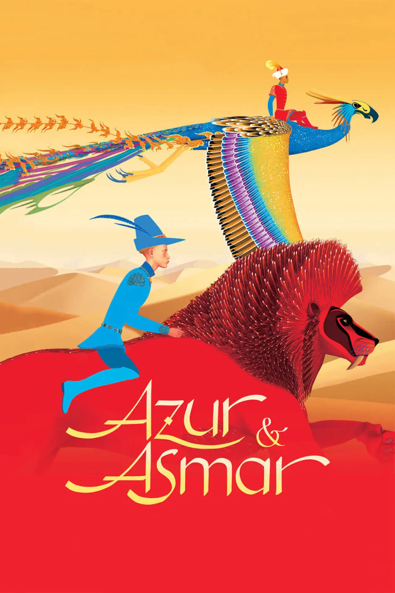 Plakat filmowy "Azur i Asmar"