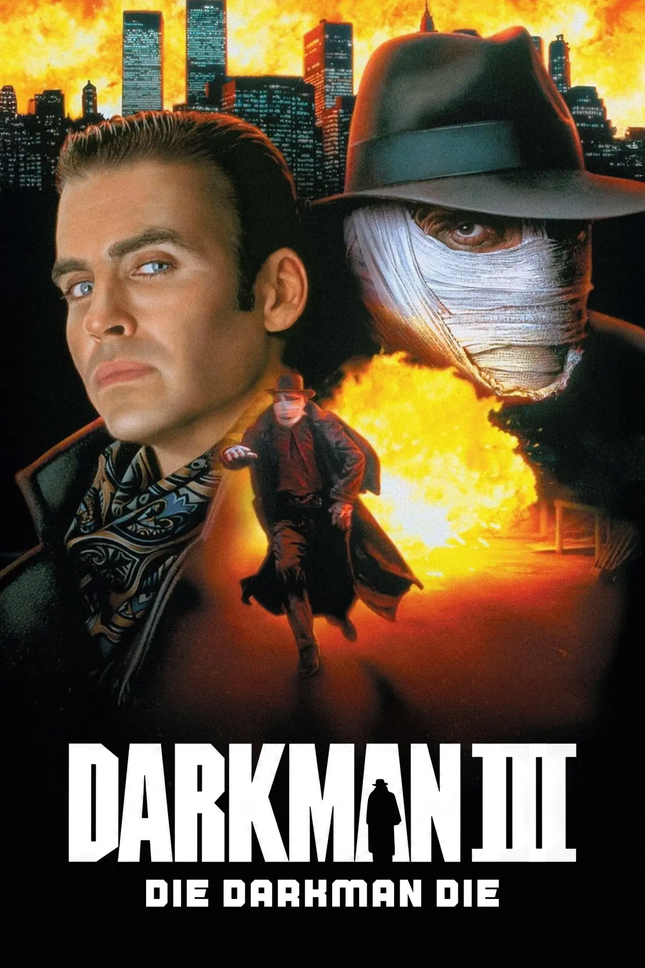 Plakat filmowy "Człowiek Ciemności III: Walka ze Śmiercią"