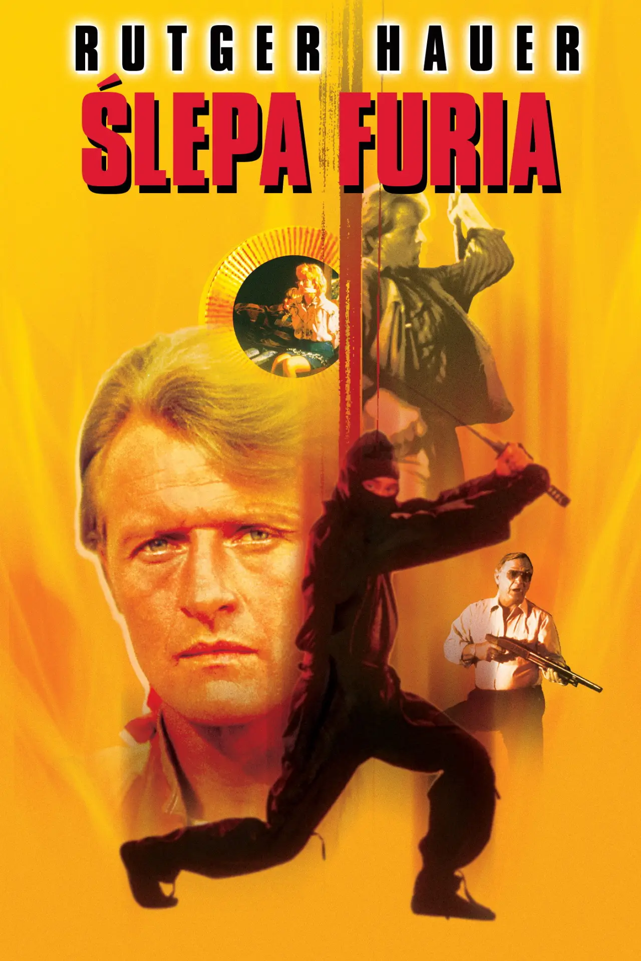 Plakat filmowy "Ślepa Furia"