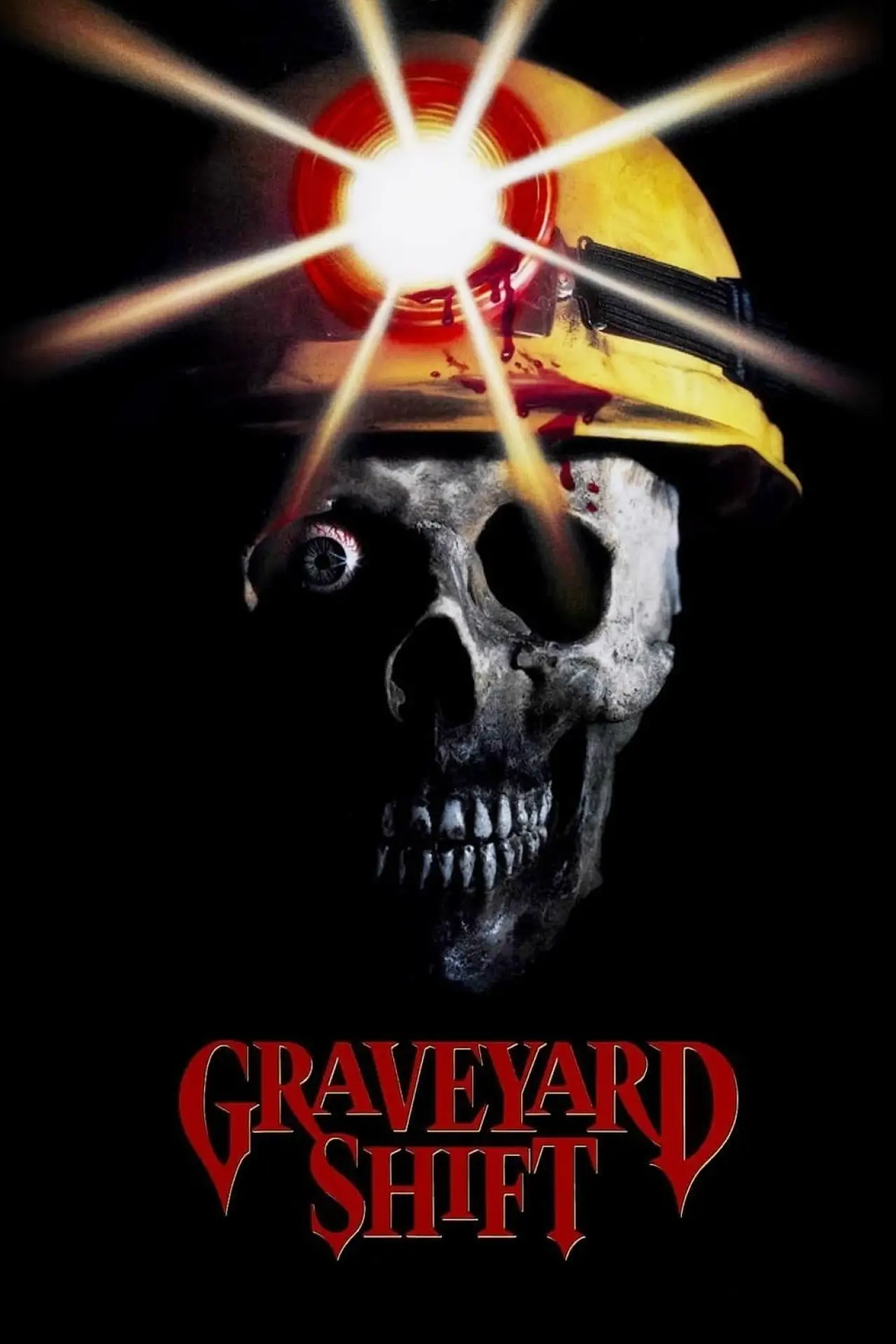 Plakat filmowy "Cmentarna szychta"