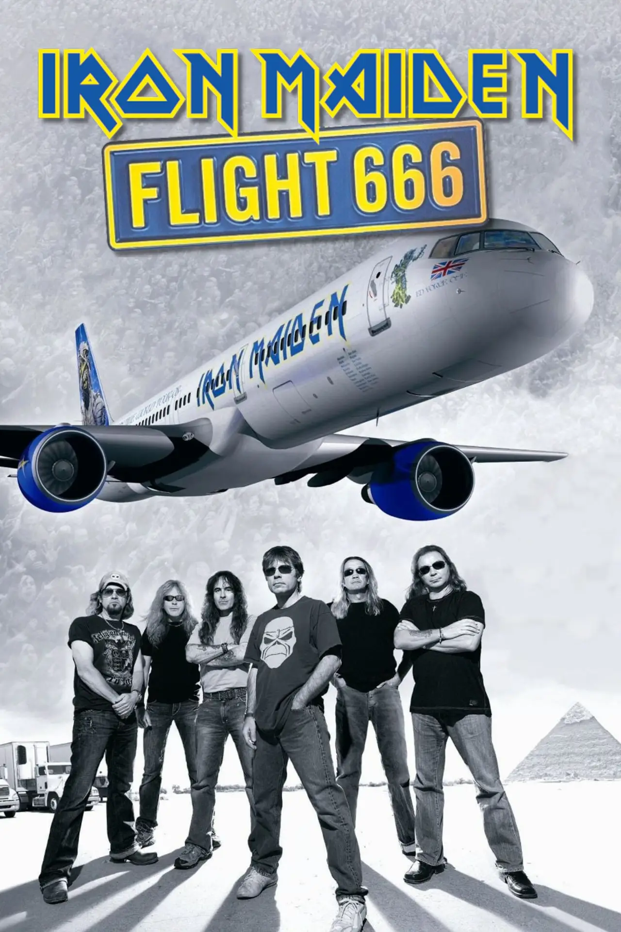 Plakat filmowy "Iron Maiden: Flight 666"
