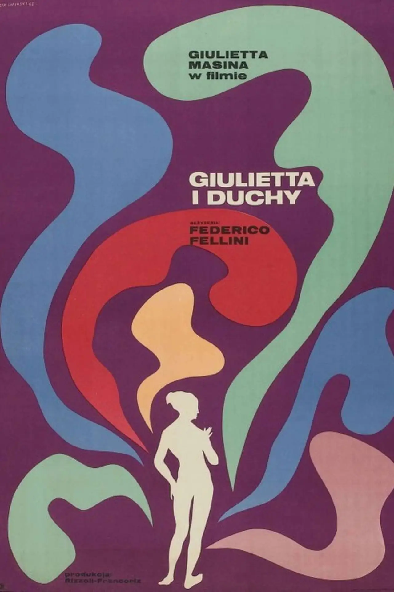 Plakat filmowy "Giulietta od duchów"