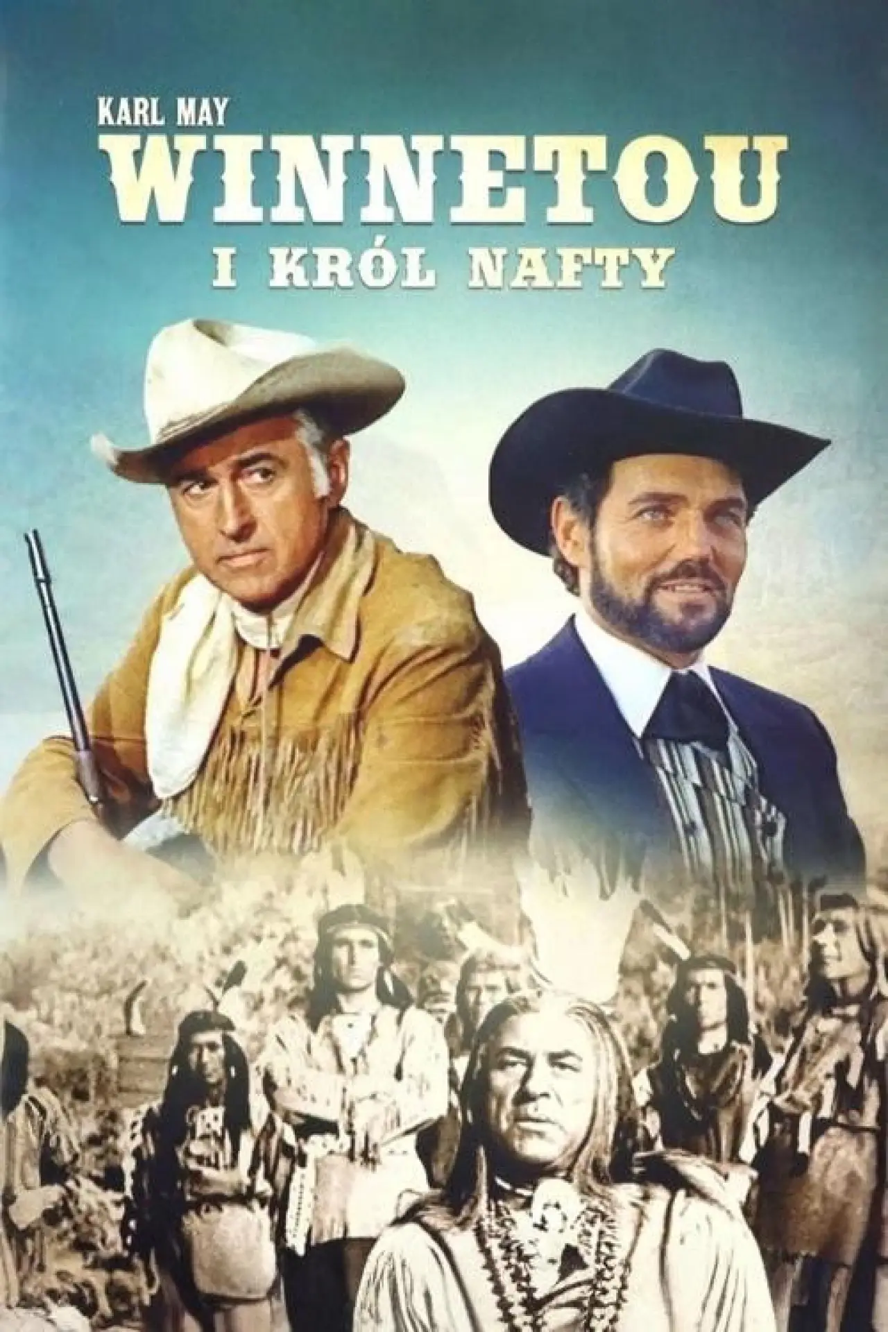 Plakat filmowy "Winnetou i król nafty"