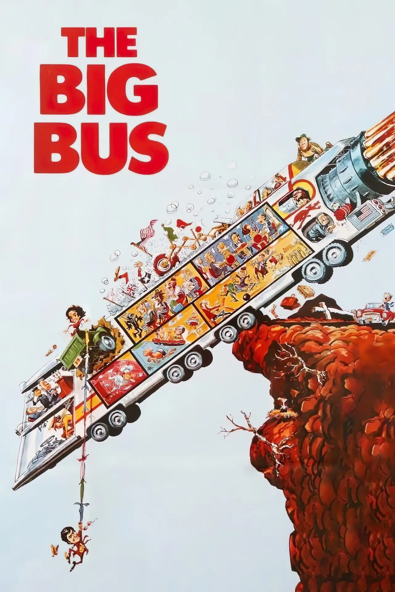 Plakat filmowy "The Big Bus"