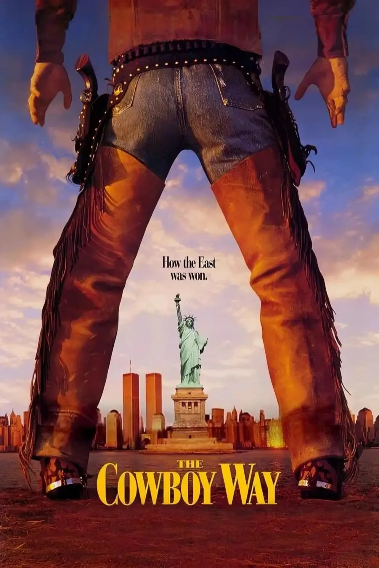 Plakat filmowy "Rodeo w Nowym Jorku"