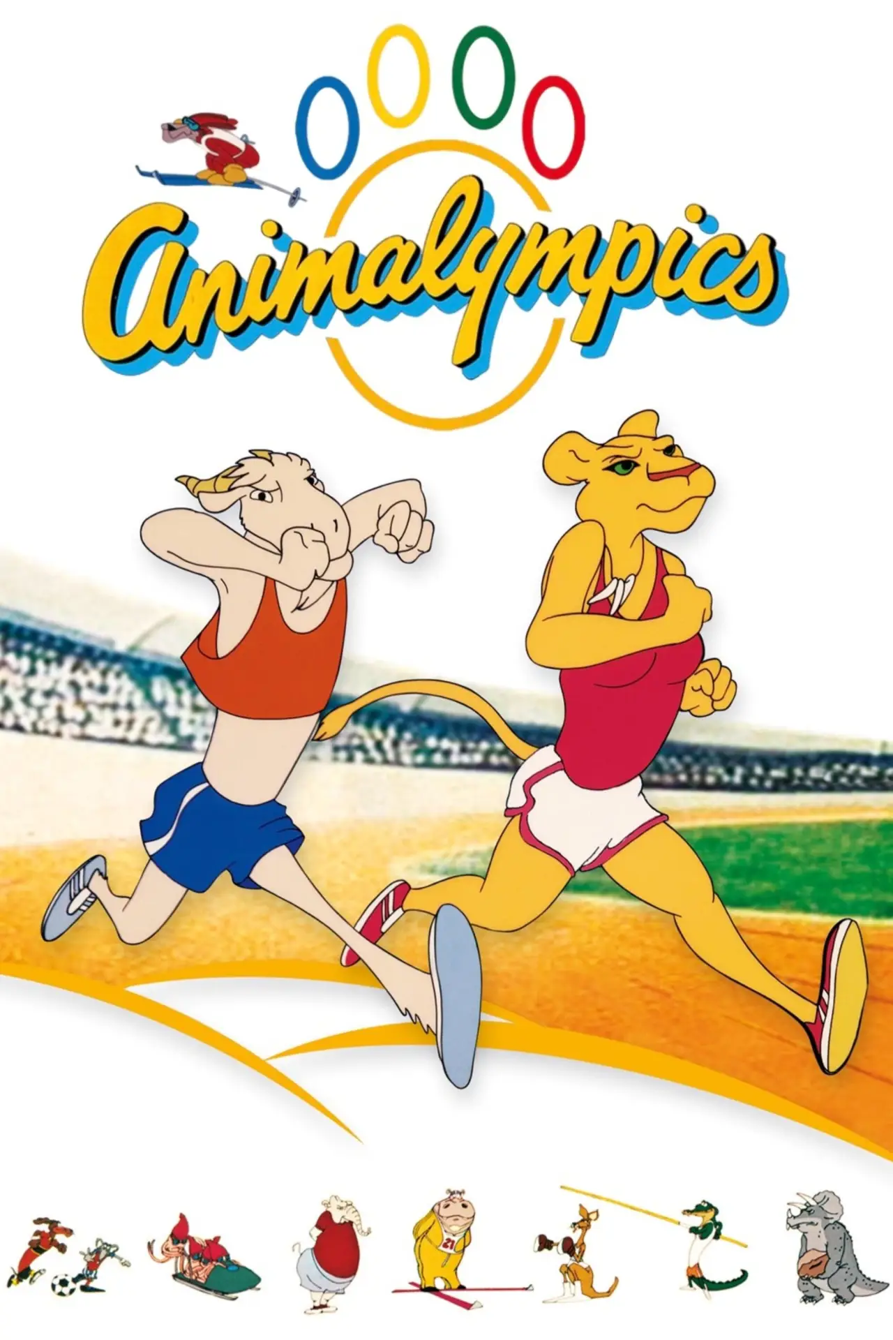 Plakat filmowy "Animalympics"