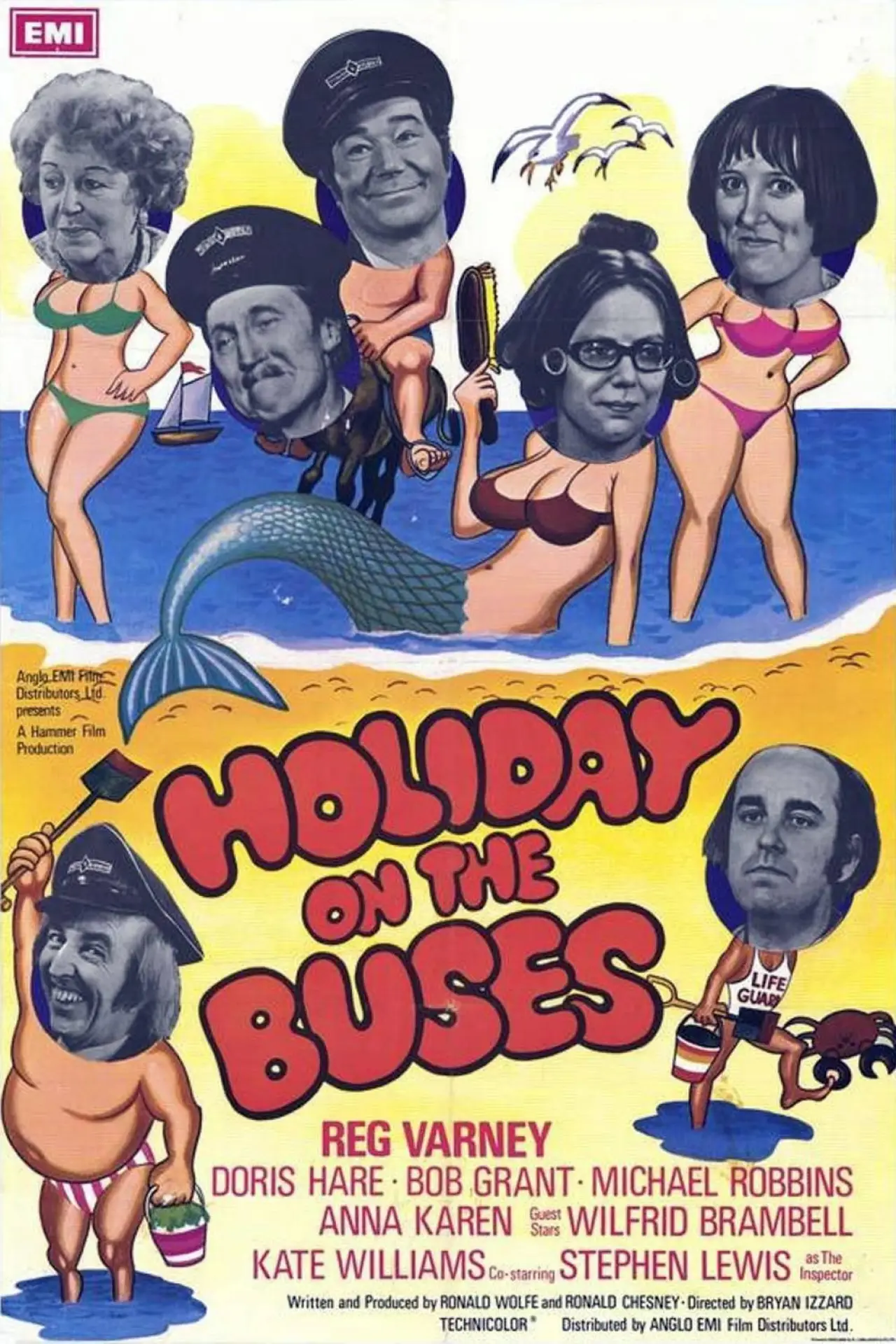 Plakat filmowy "Holiday on the Buses"